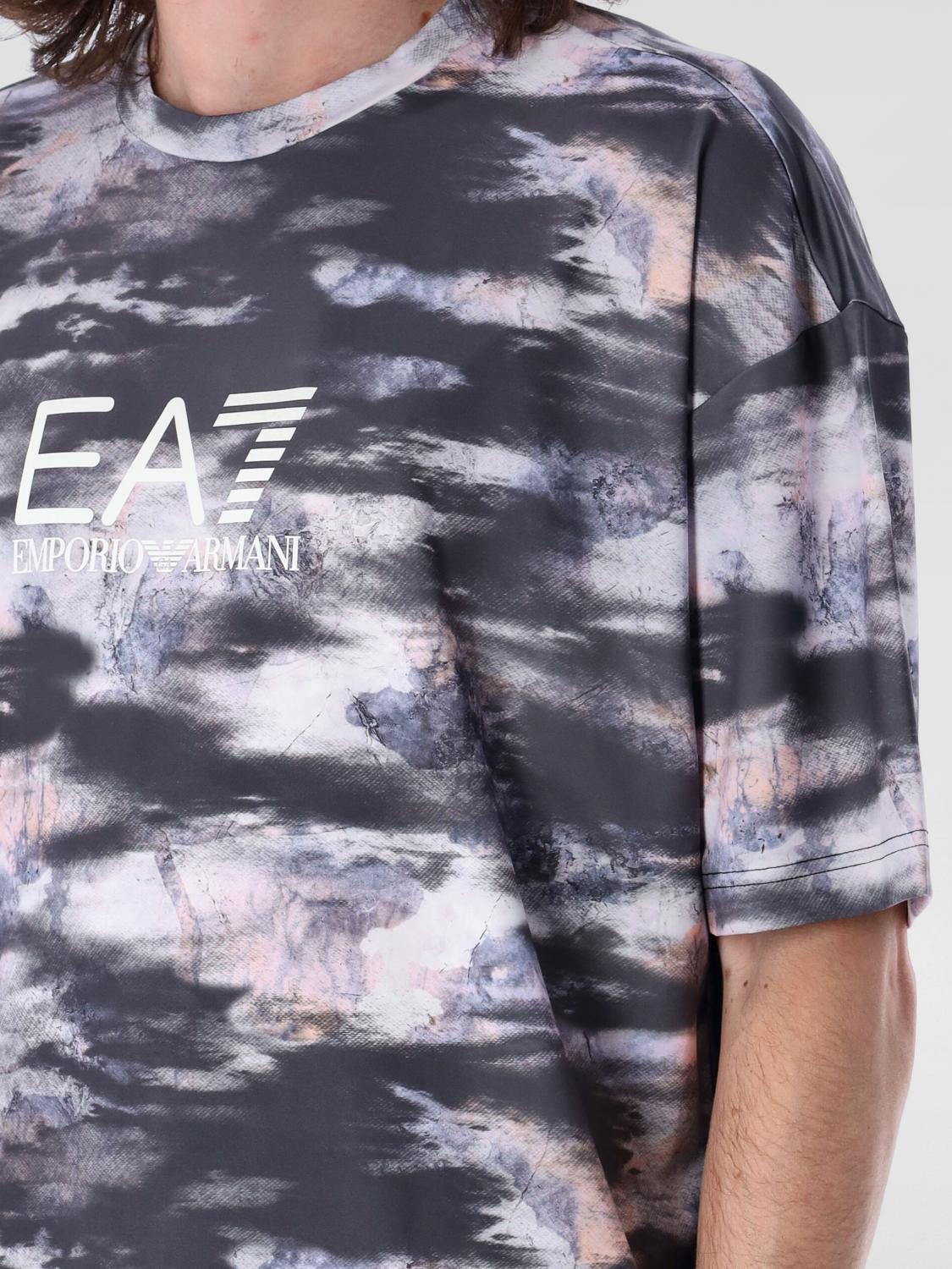 EA7 CAMISETA: Camiseta hombre Ea7, Gris - Img 3