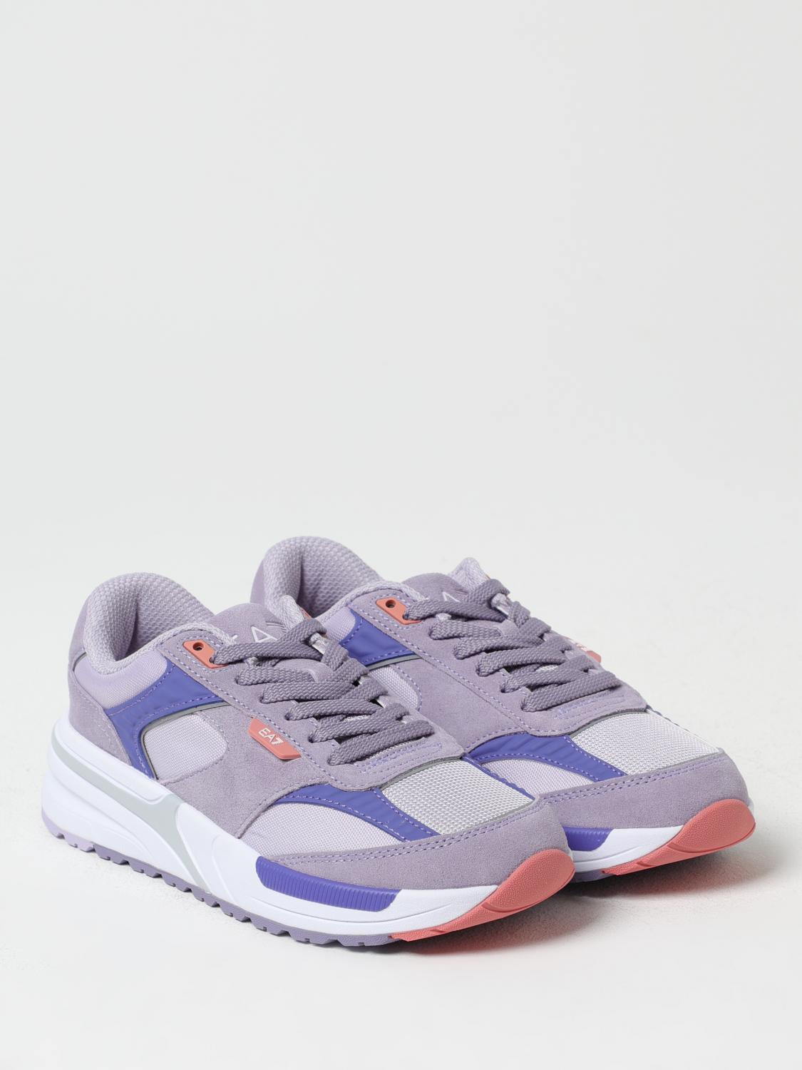 EA7 SNEAKERS: Shoes men Ea7, Lilac - Img 2