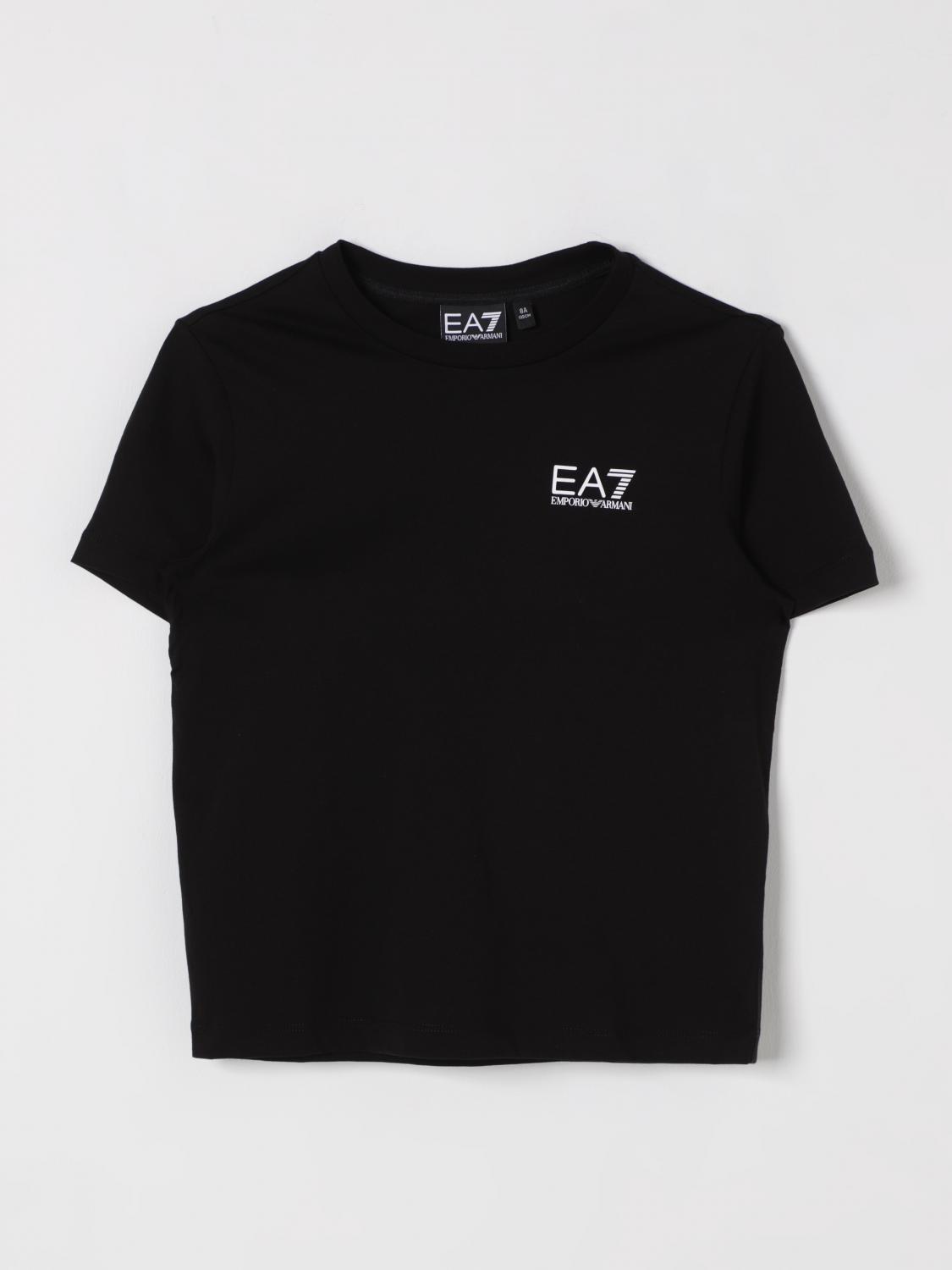 EA7 T-SHIRT: T-shirt enfant Ea7, Noir - Img 1