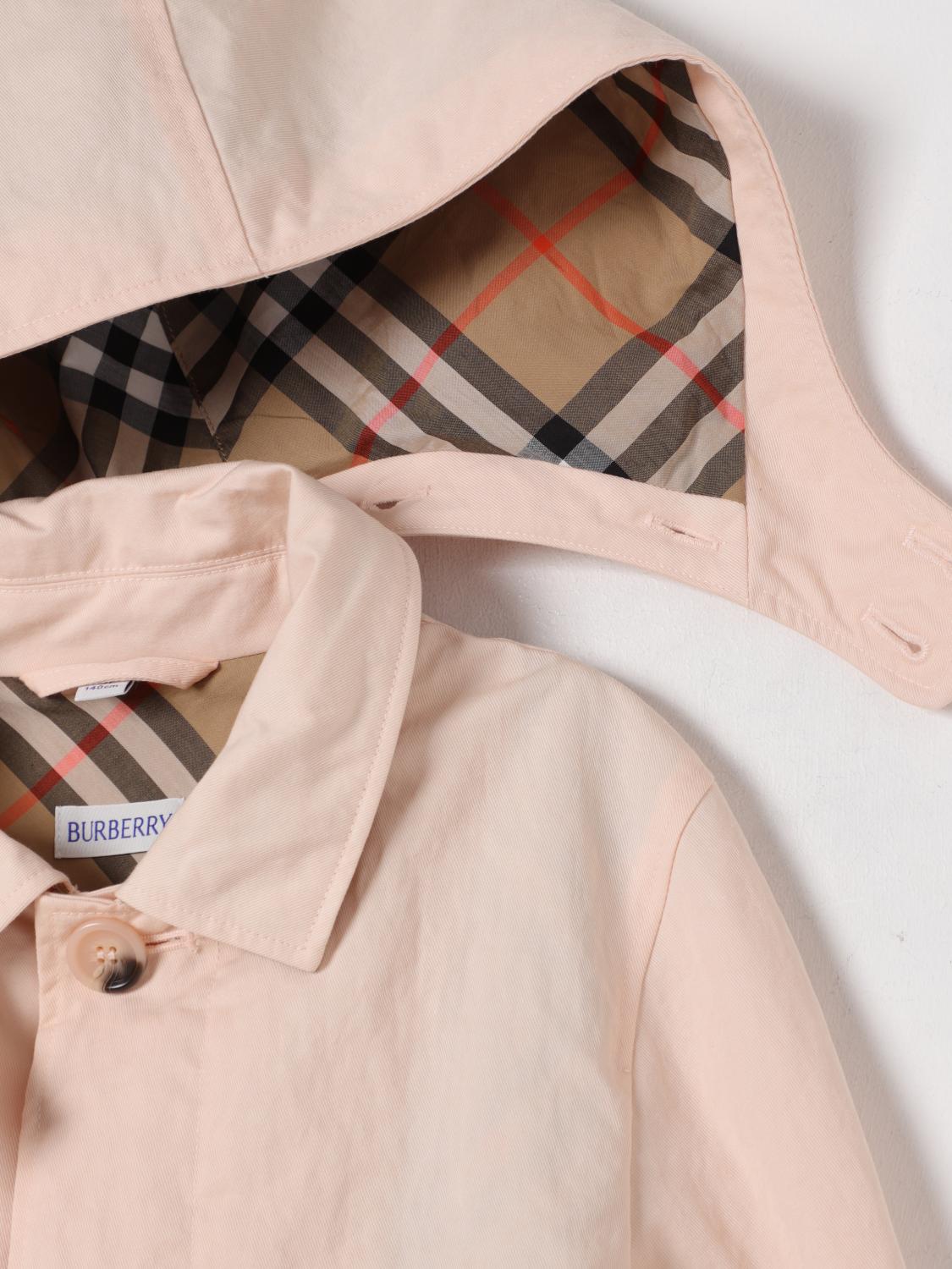 BURBERRY MANTEL: Jacke kinder Burberry, Puder - Img 3