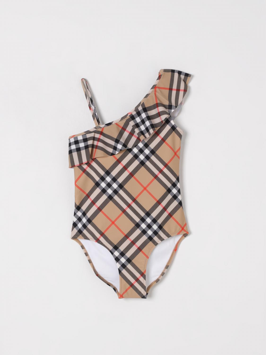 BURBERRY BAÑADOR: Bañador niños Burberry, Beige - Img 1