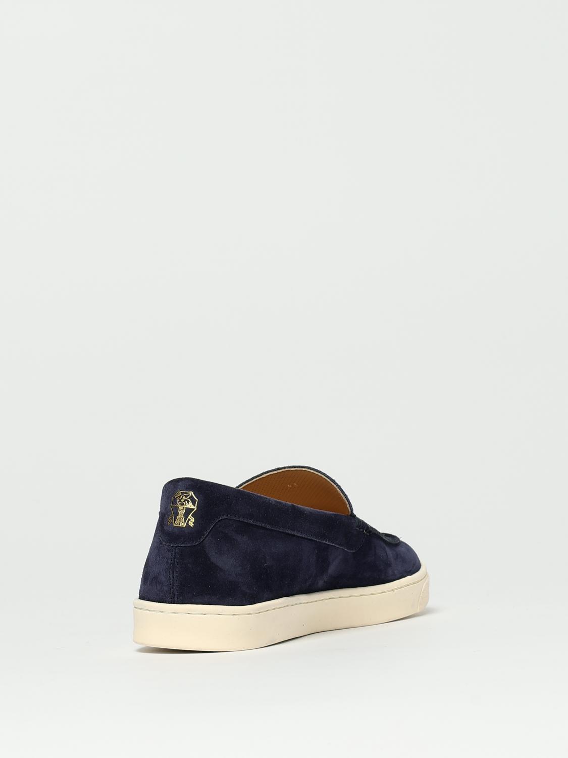 BRUNELLO CUCINELLI MOKASSINS: Sneakers herren Brunello Cucinelli, Blau 1 - Img 3