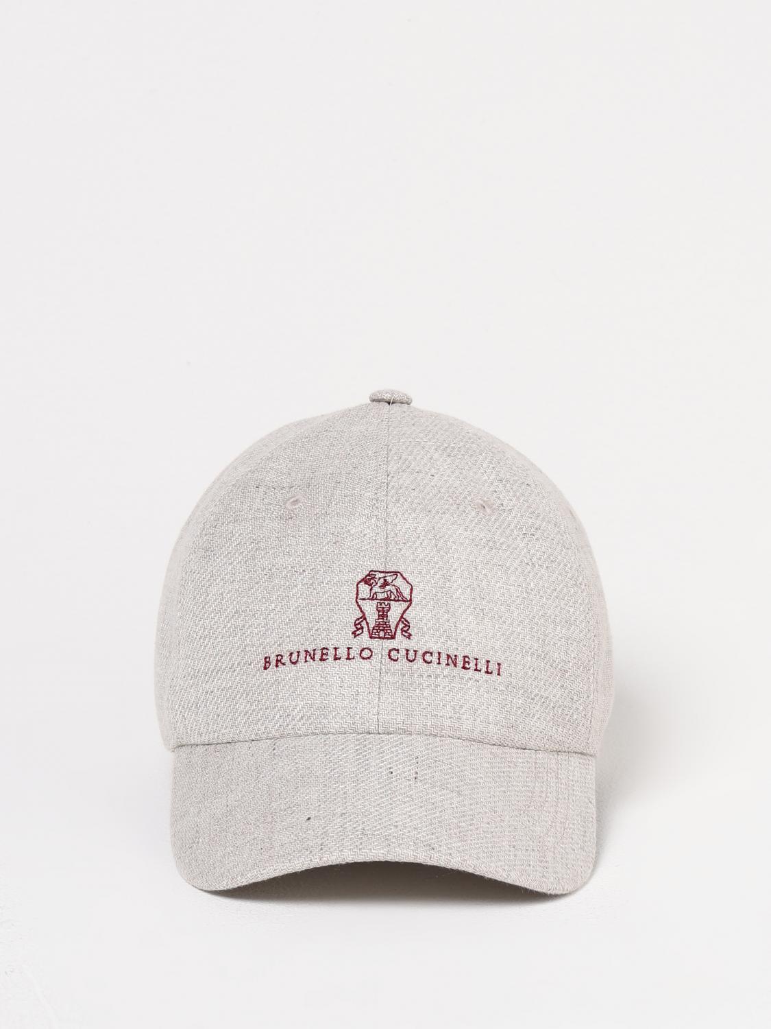 BRUNELLO CUCINELLI HAT: Hat men Brunello Cucinelli, Sand - Img 2