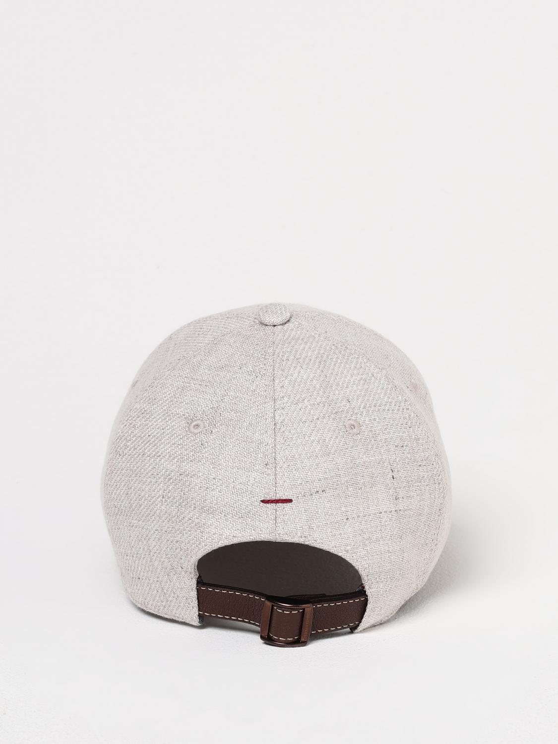 BRUNELLO CUCINELLI HAT: Hat men Brunello Cucinelli, Sand - Img 3