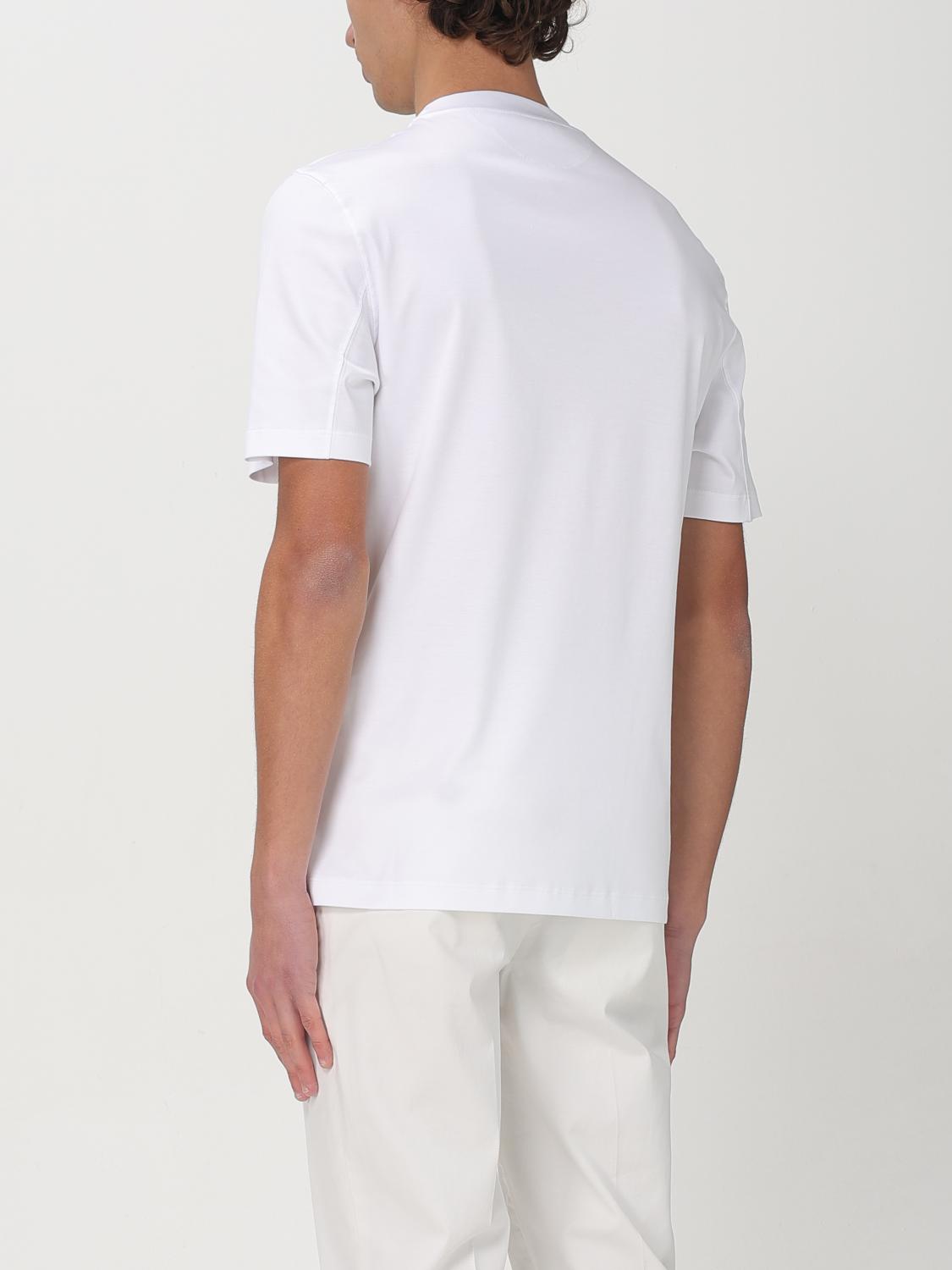 BRUNELLO CUCINELLI T-SHIRT: T-shirt men Brunello Cucinelli, White - Img 3