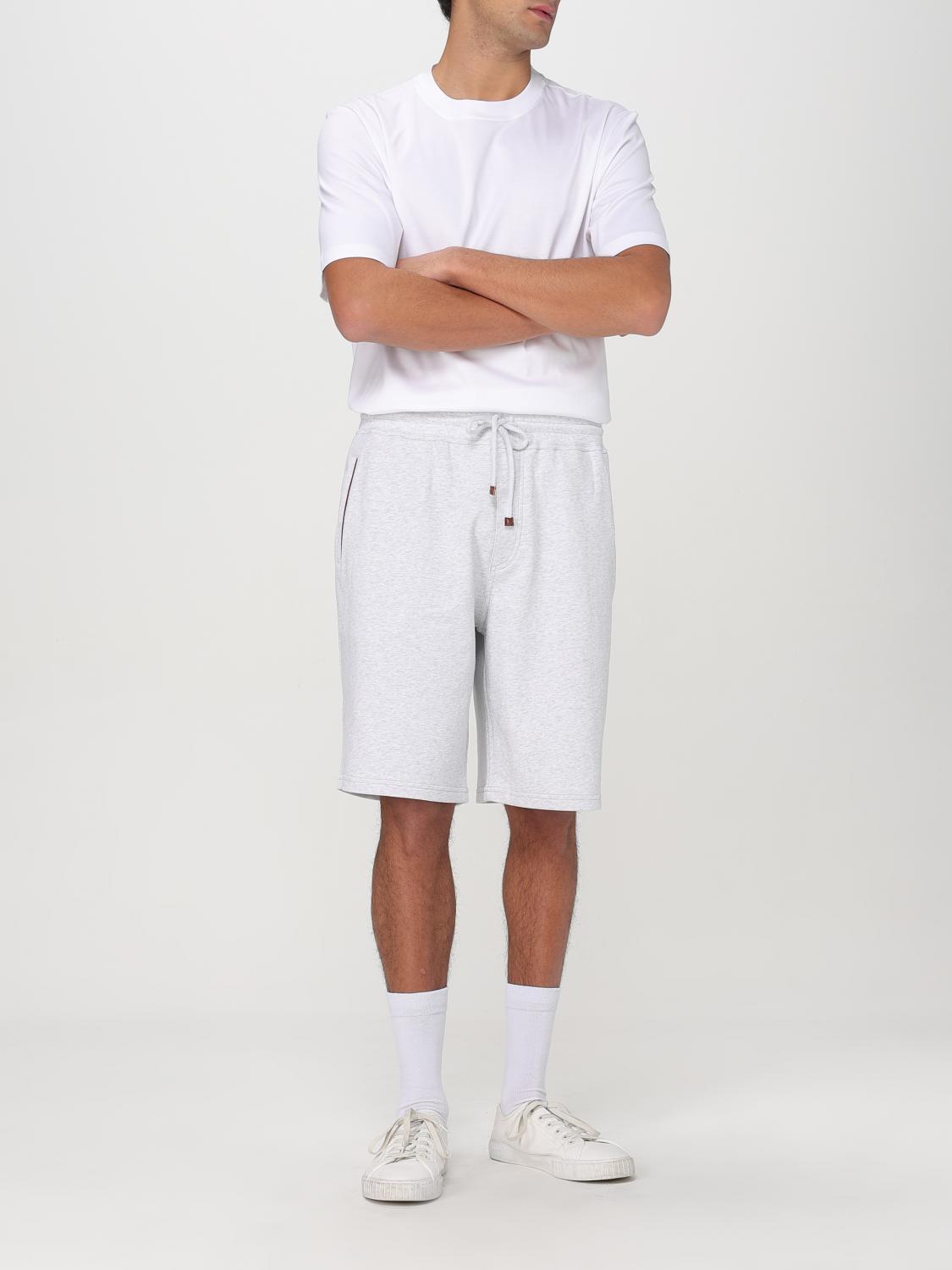 BRUNELLO CUCINELLI CAMISETA: Camiseta hombre Brunello Cucinelli, Blanco - Img 2
