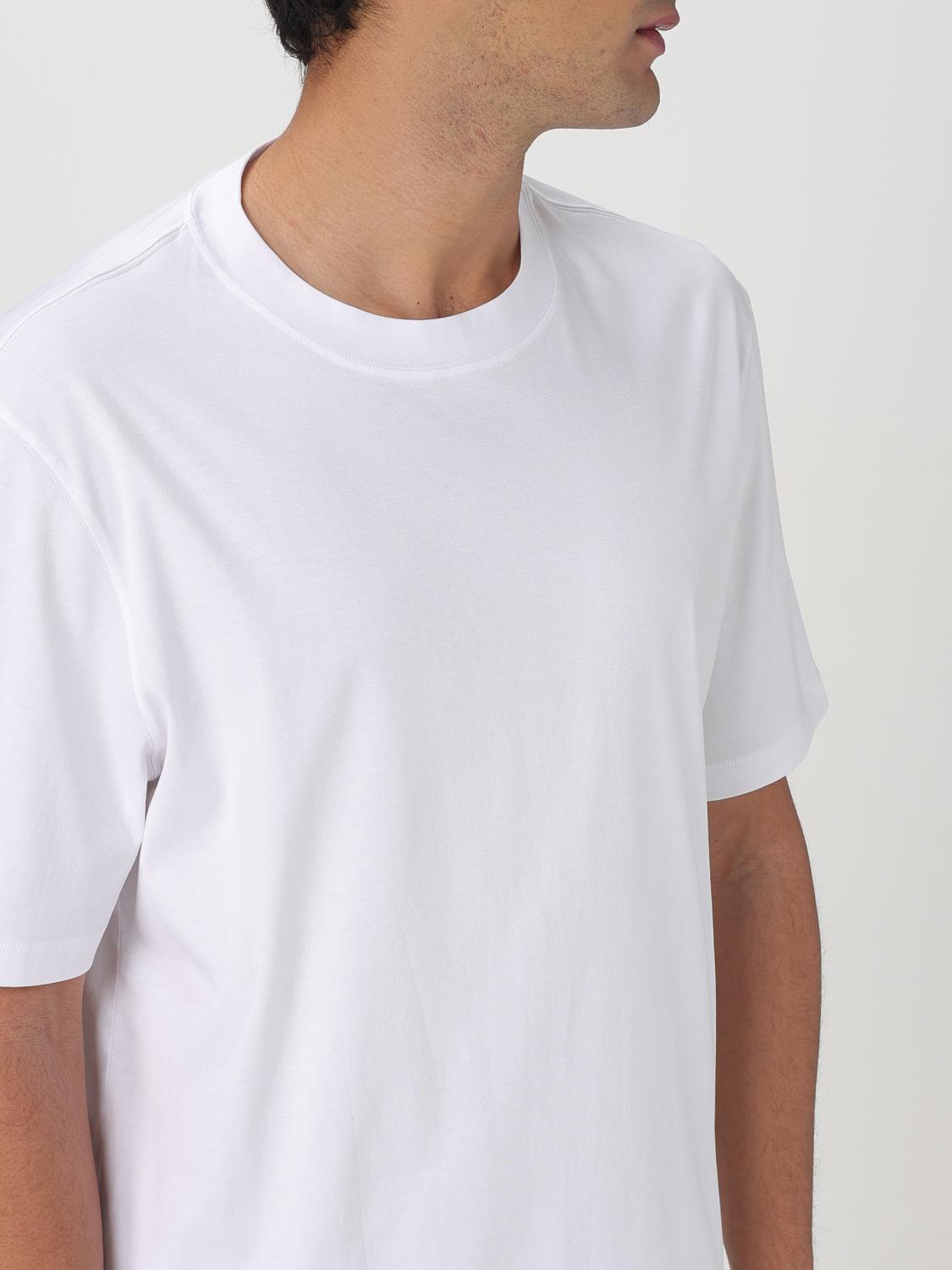 BRUNELLO CUCINELLI CAMISETA: Camiseta hombre Brunello Cucinelli, Blanco - Img 5