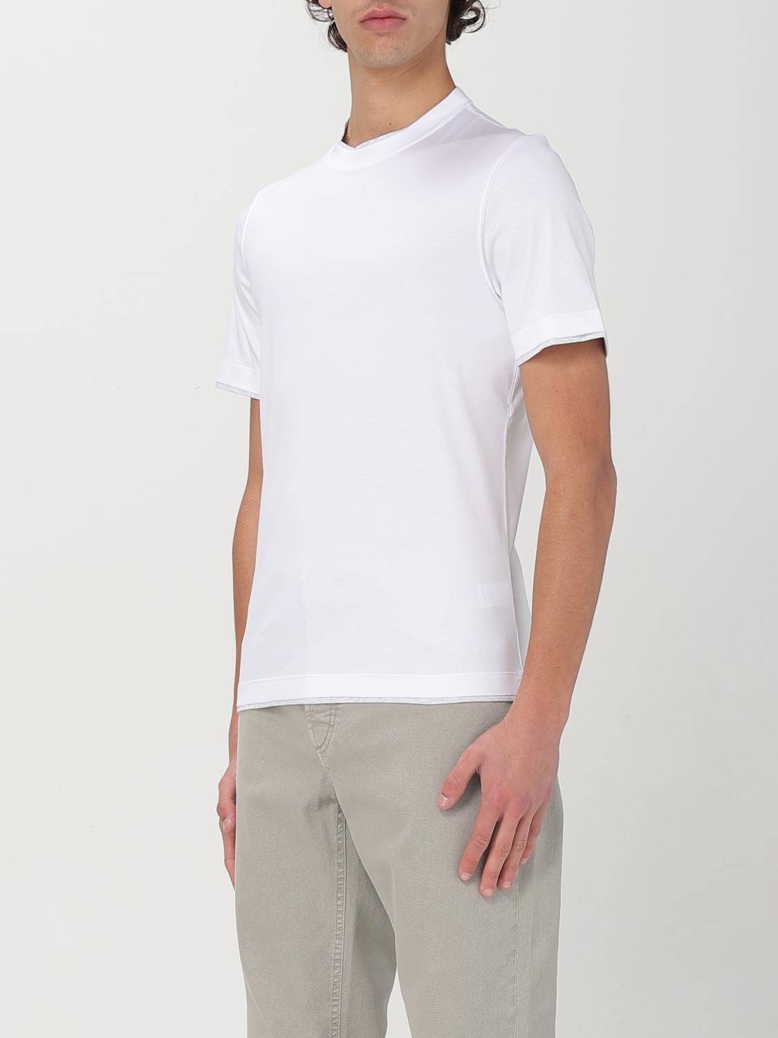 BRUNELLO CUCINELLI T-SHIRT: T-shirt men Brunello Cucinelli, White - Img 4