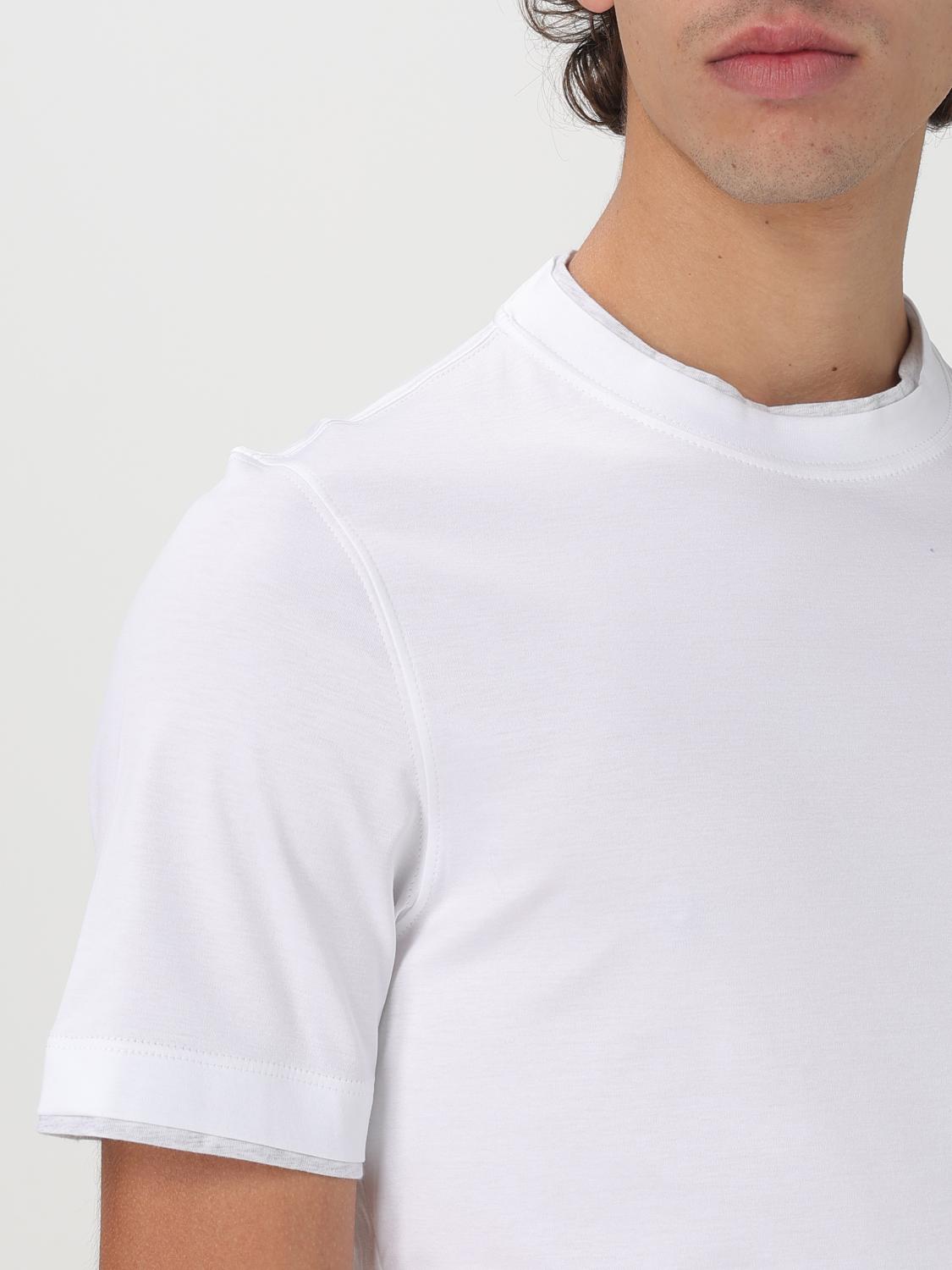 BRUNELLO CUCINELLI T-SHIRT: T-shirt men Brunello Cucinelli, White - Img 5