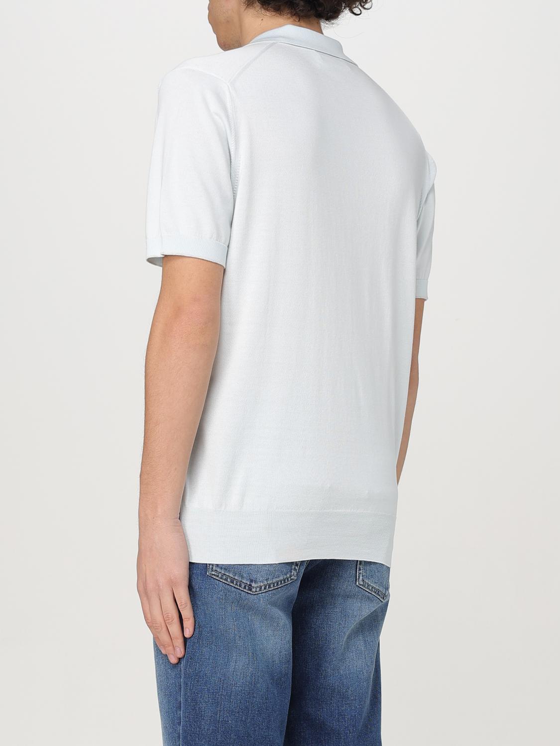 BRUNELLO CUCINELLI POLO: Pullover herren Brunello Cucinelli, Hellblau - Img 3