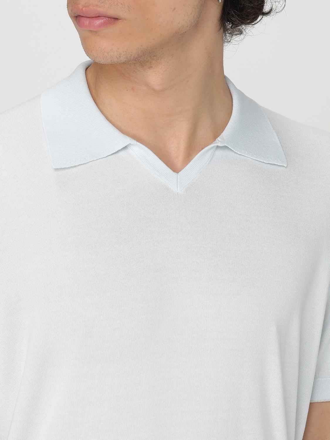 BRUNELLO CUCINELLI POLO: Pullover herren Brunello Cucinelli, Hellblau - Img 5