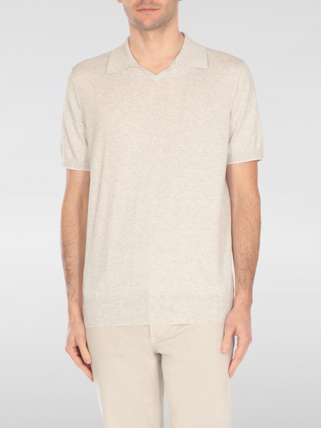 BRUNELLO CUCINELLI POLO: Pullover herren Brunello Cucinelli, Grau 1 - Img 1