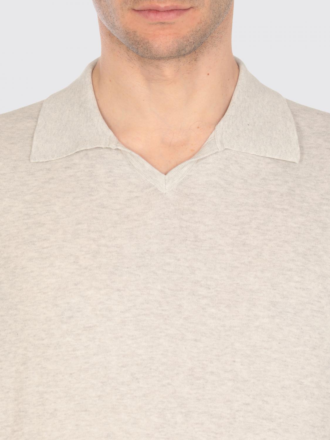 BRUNELLO CUCINELLI POLO: Pullover herren Brunello Cucinelli, Grau 1 - Img 3