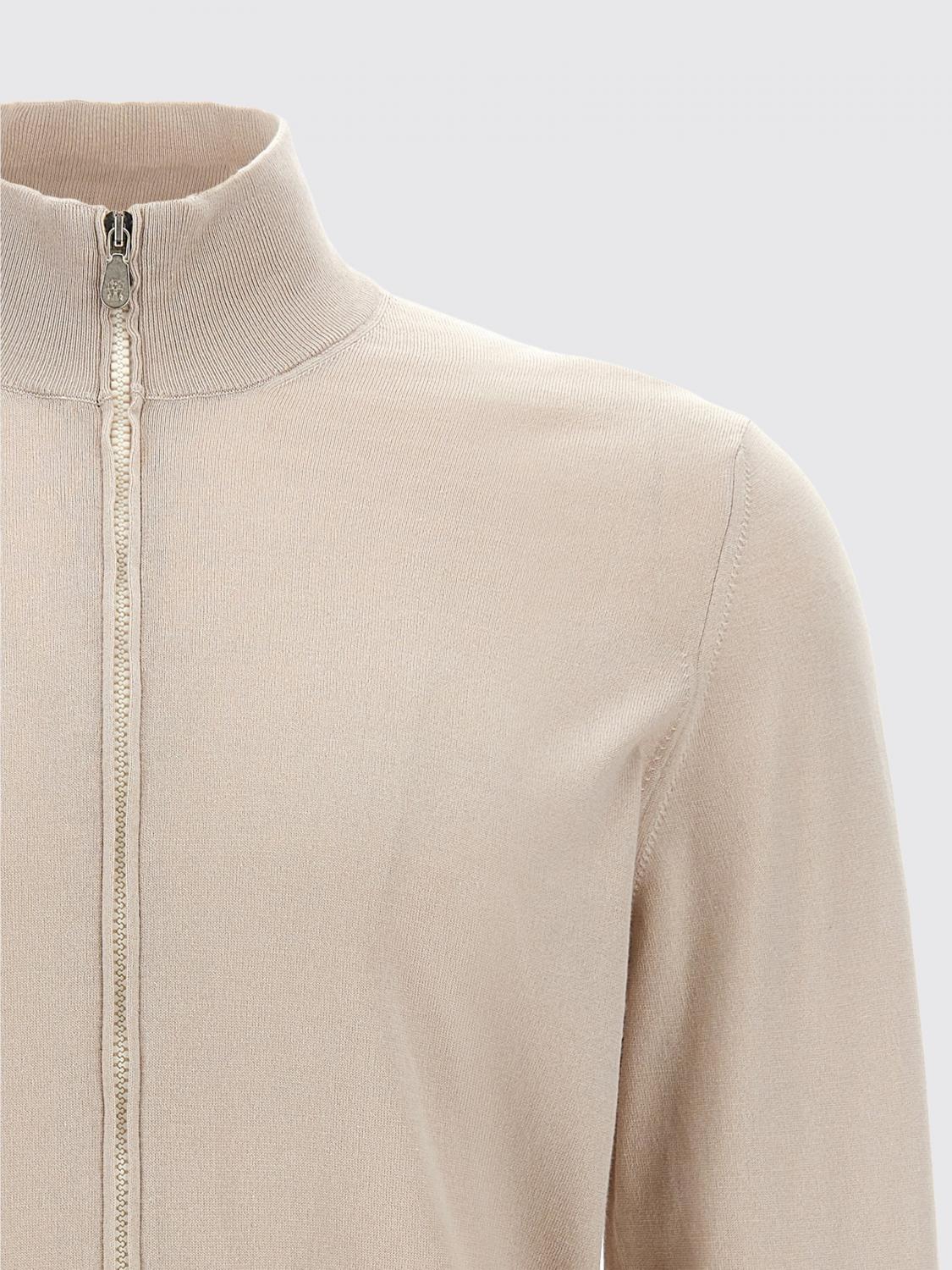BRUNELLO CUCINELLI STRICKJACKE: Pullover herren Brunello Cucinelli, Beige - Img 4