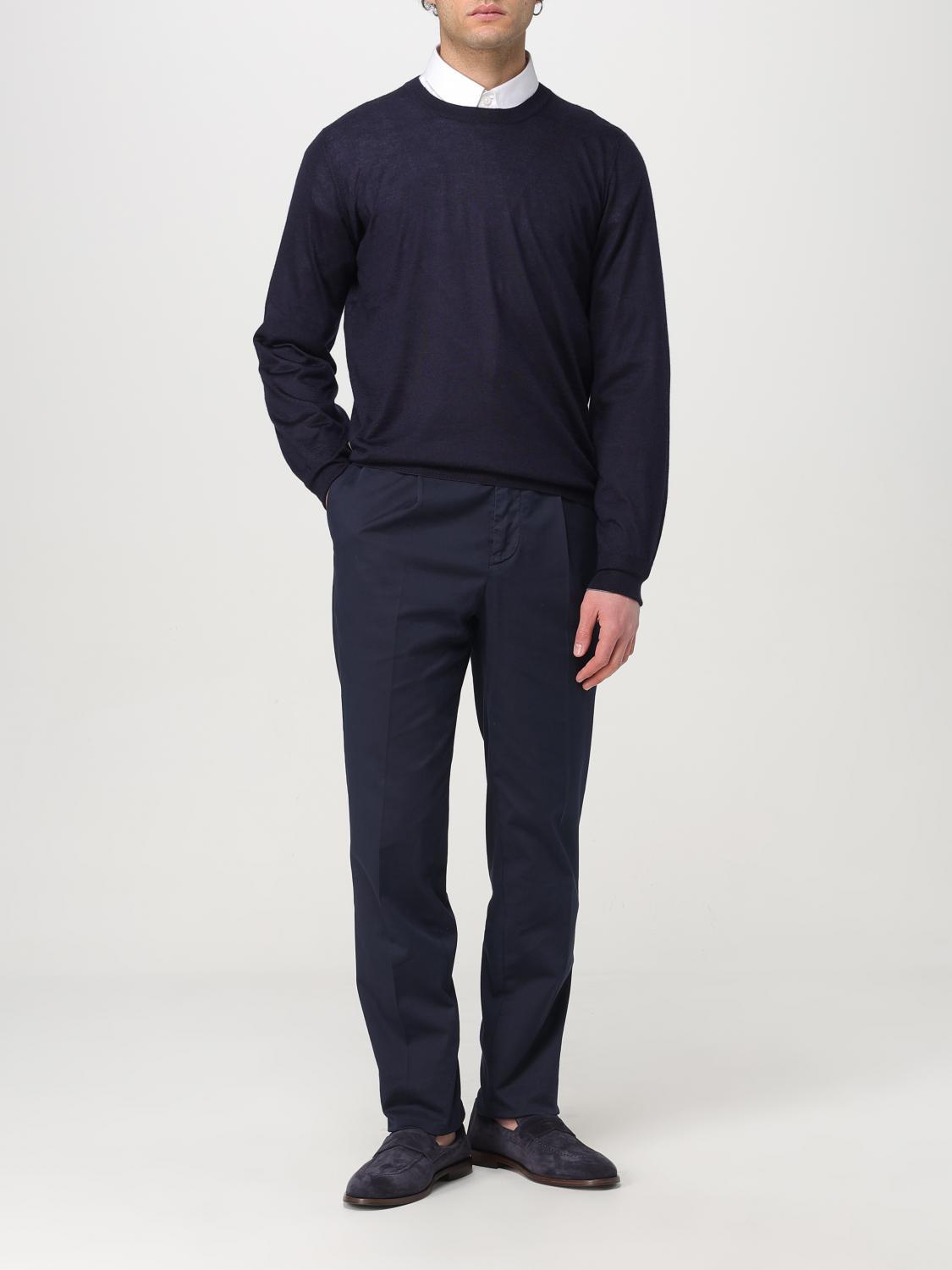 BRUNELLO CUCINELLI PULLOVER: Pullover herren Brunello Cucinelli, Blau - Img 2