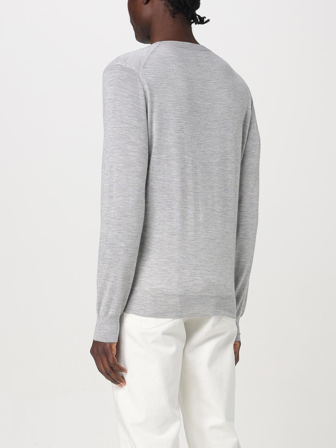 BRUNELLO CUCINELLI PULL: Pull homme Brunello Cucinelli, Gris - Img 3
