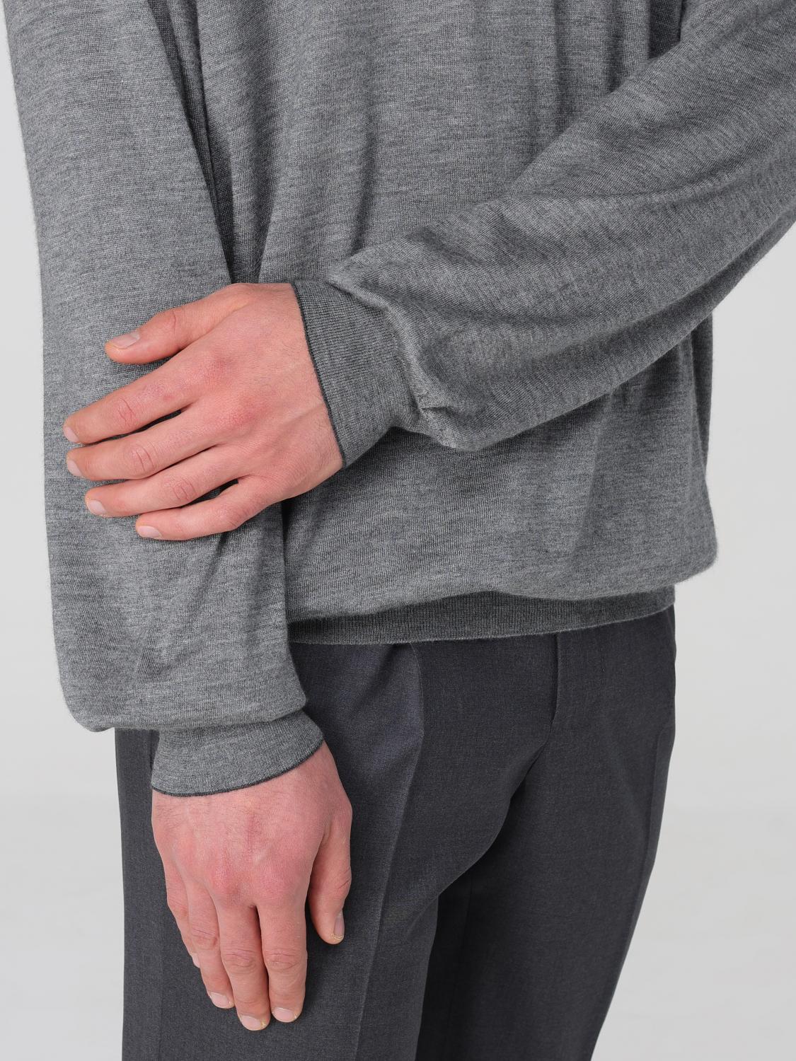 BRUNELLO CUCINELLI PULL: Pull homme Brunello Cucinelli, Bleu 1 - Img 5