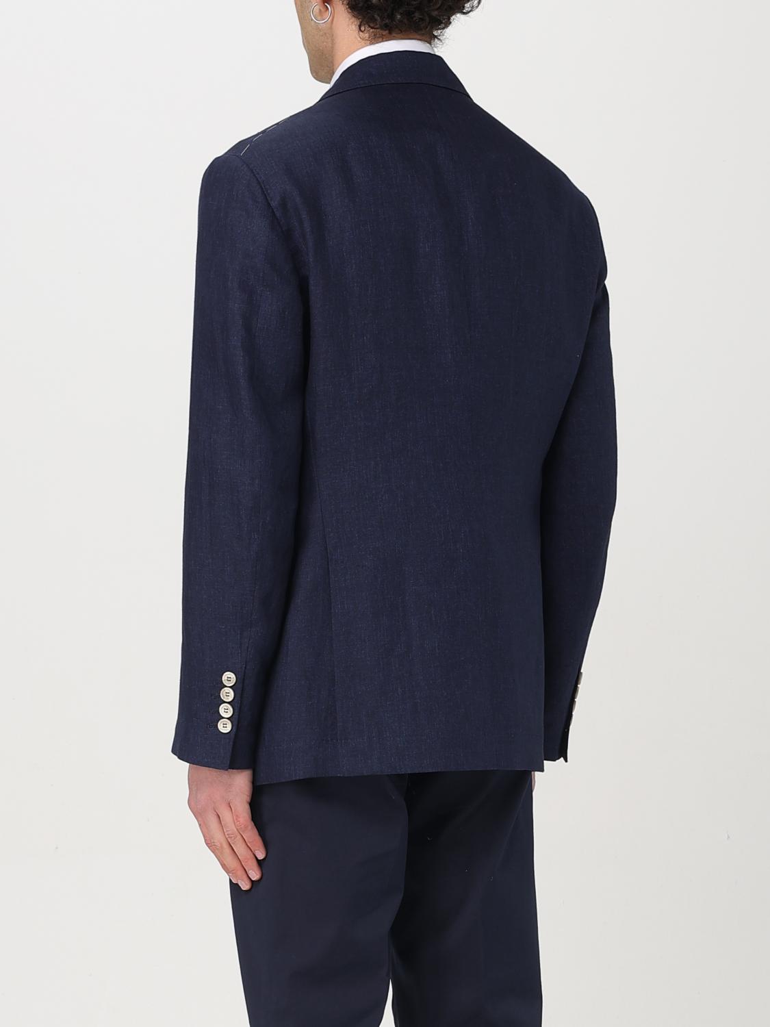 BRUNELLO CUCINELLI JACKET: Blazer men Brunello Cucinelli, Blue - Img 3