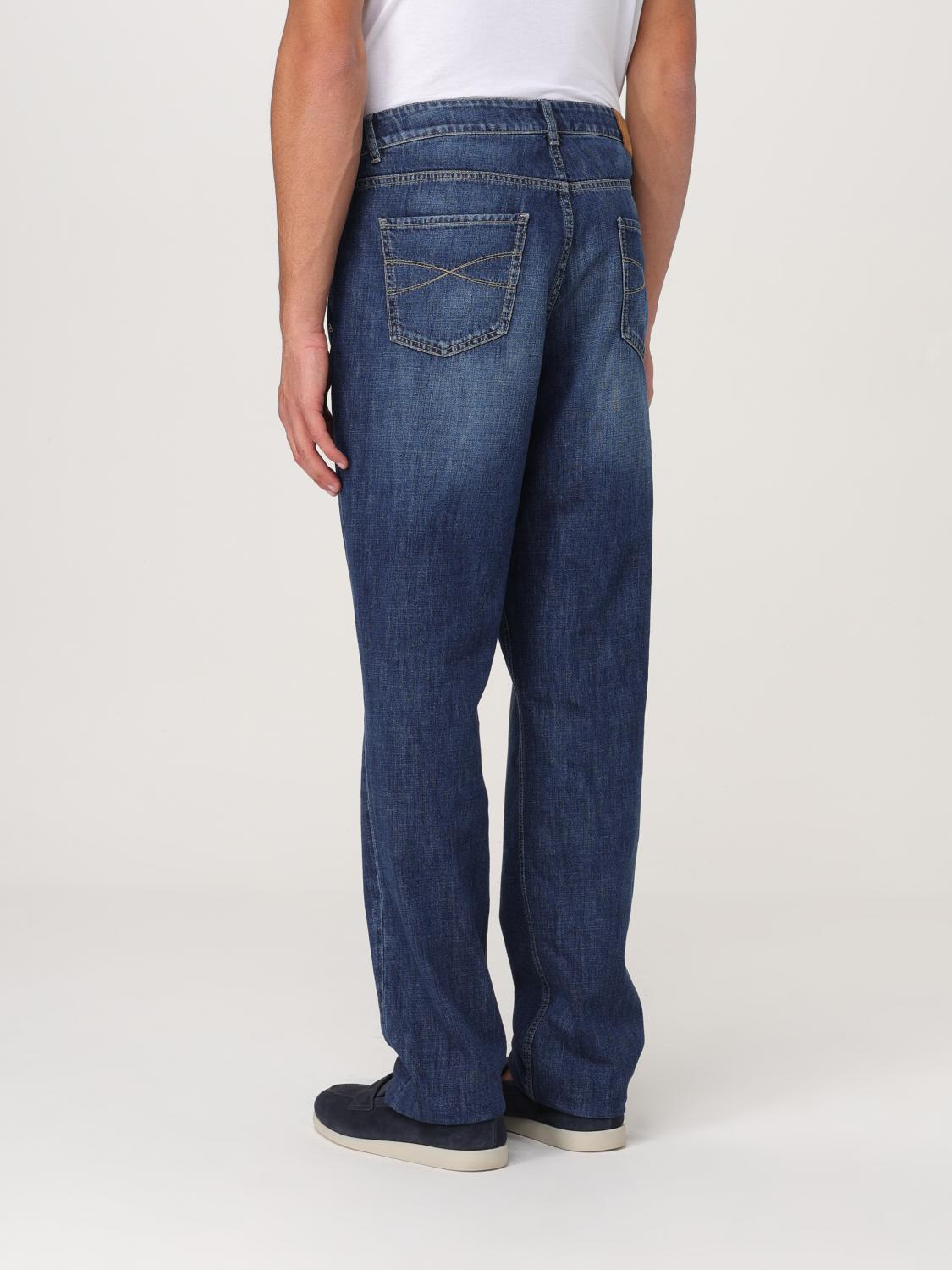 BRUNELLO CUCINELLI ジーンズ: Brunello Cucinelli デニムジーンズ, ブルー - Img 3