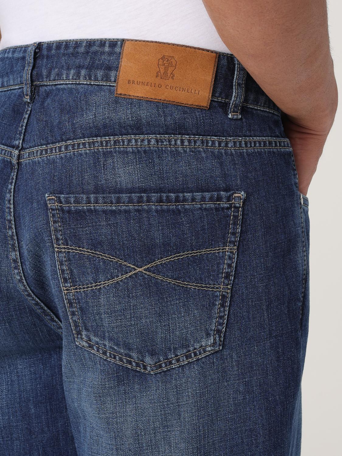 BRUNELLO CUCINELLI ジーンズ: Brunello Cucinelli デニムジーンズ, ブルー - Img 5