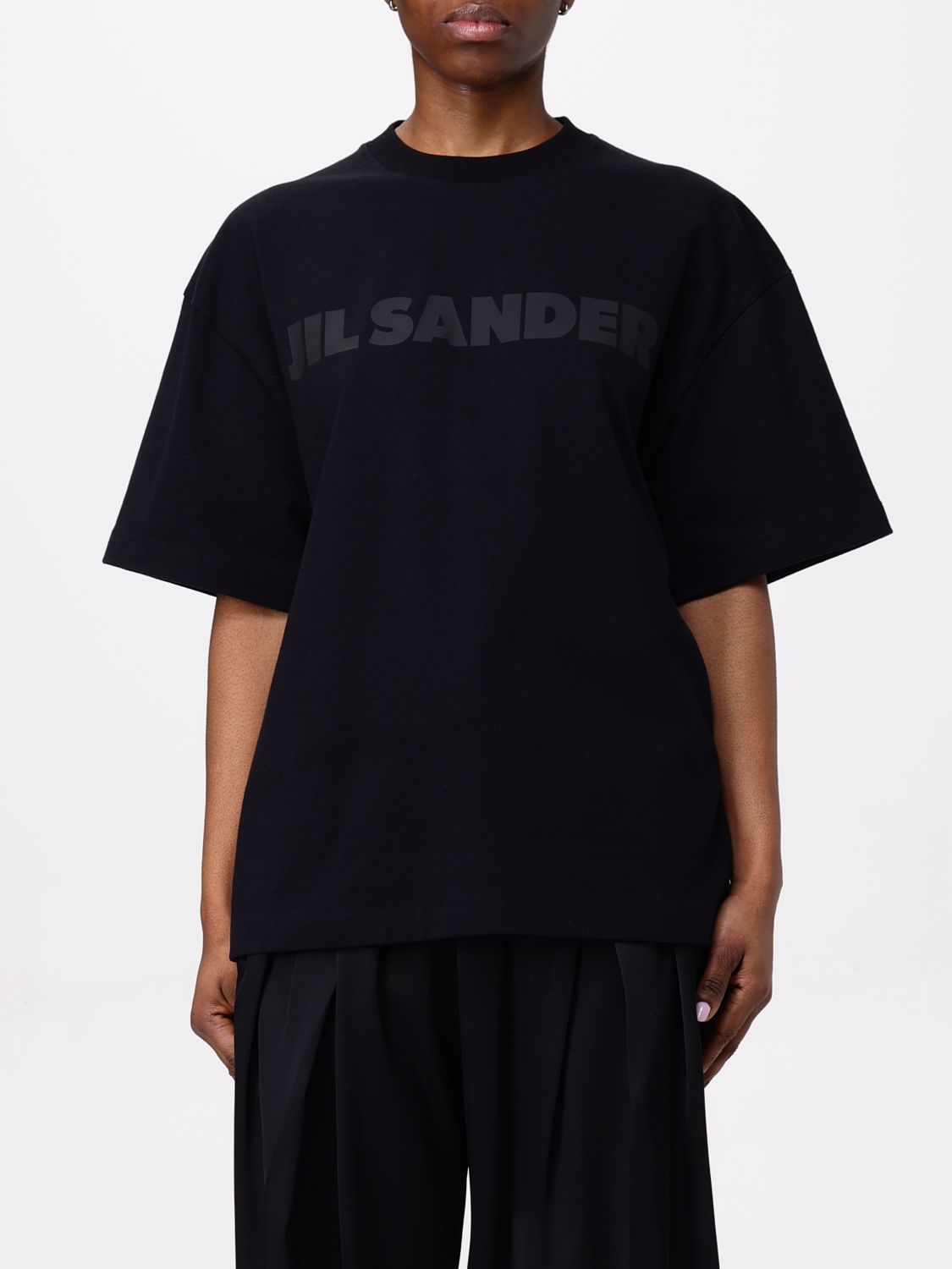 JIL SANDER ФУТБОЛКА: Футболка Женское Jil Sander, Черный - Img 1