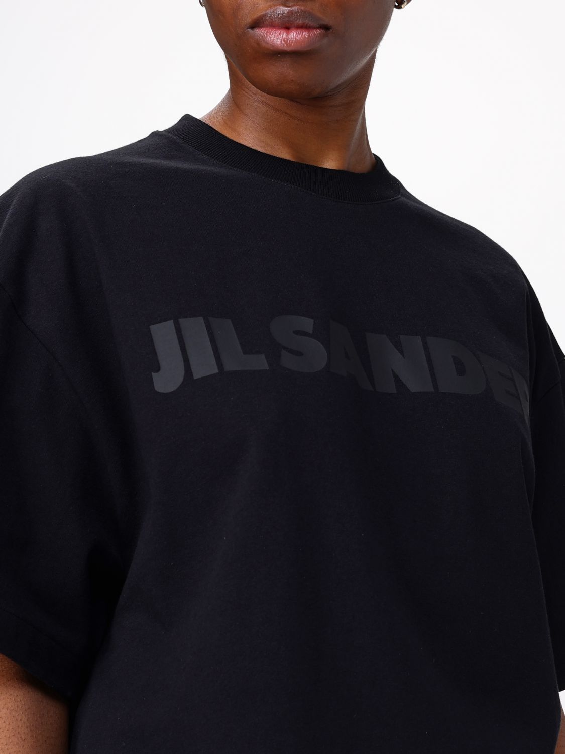 JIL SANDER ФУТБОЛКА: Футболка Женское Jil Sander, Черный - Img 5