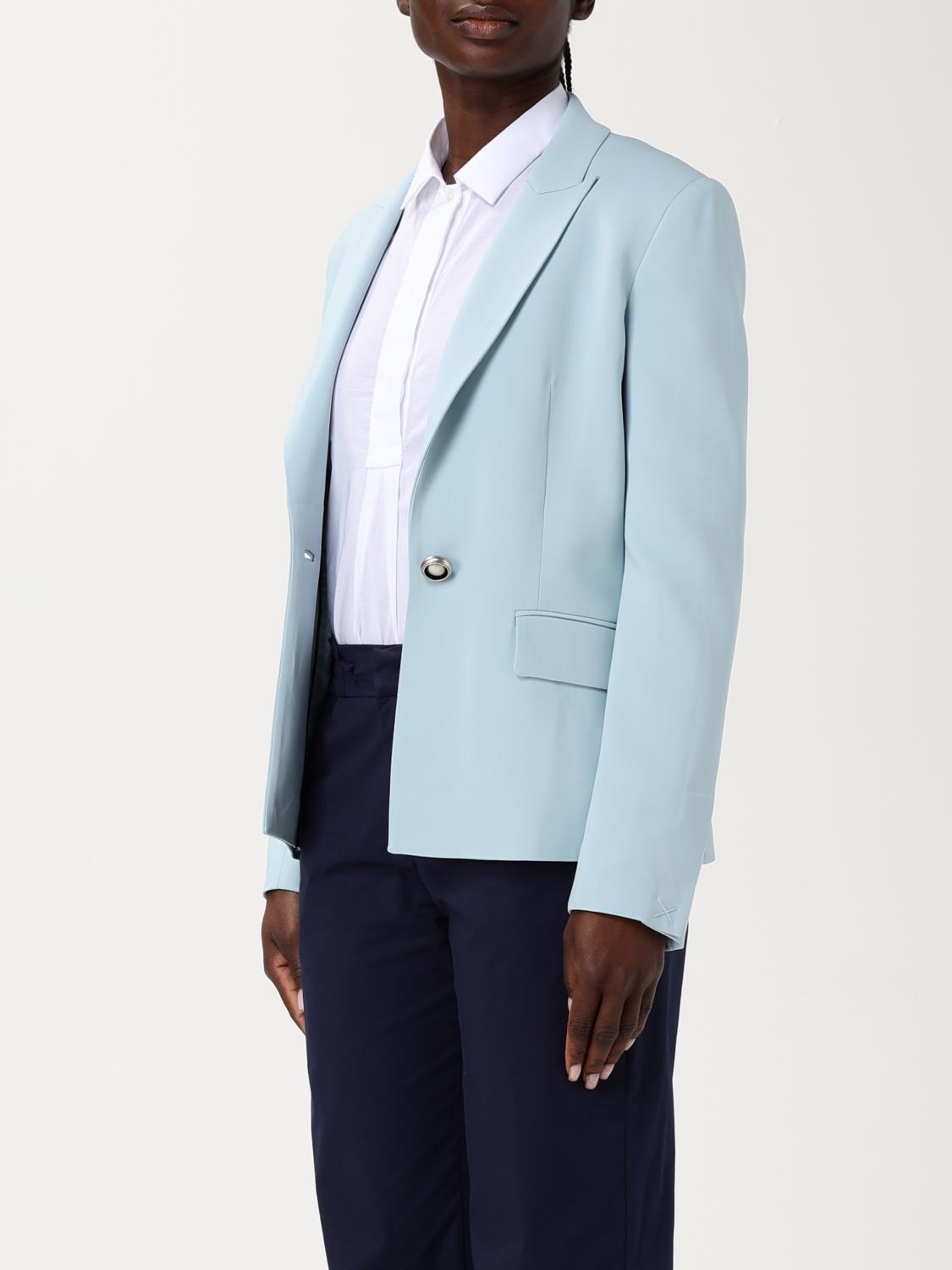 PINKO CHAQUETA: Americana mujer Pinko, Azul Claro - Img 3