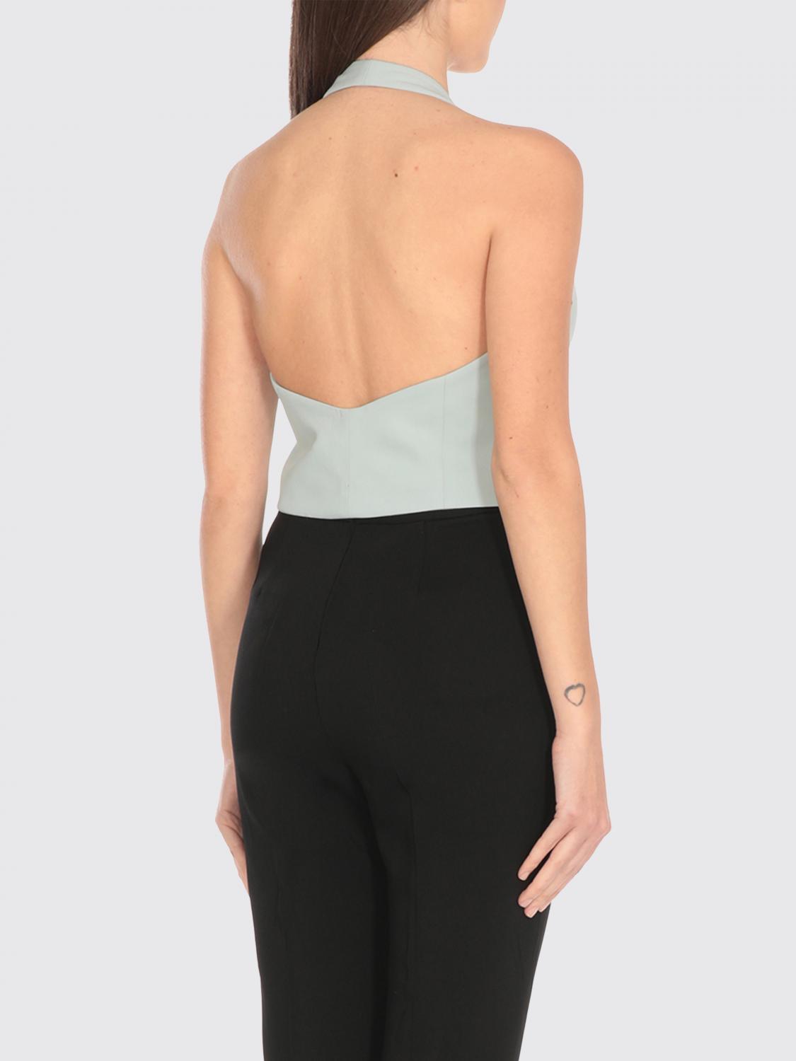 PINKO CHALECO: Chaleco mujer Pinko, Azul Claro - Img 3