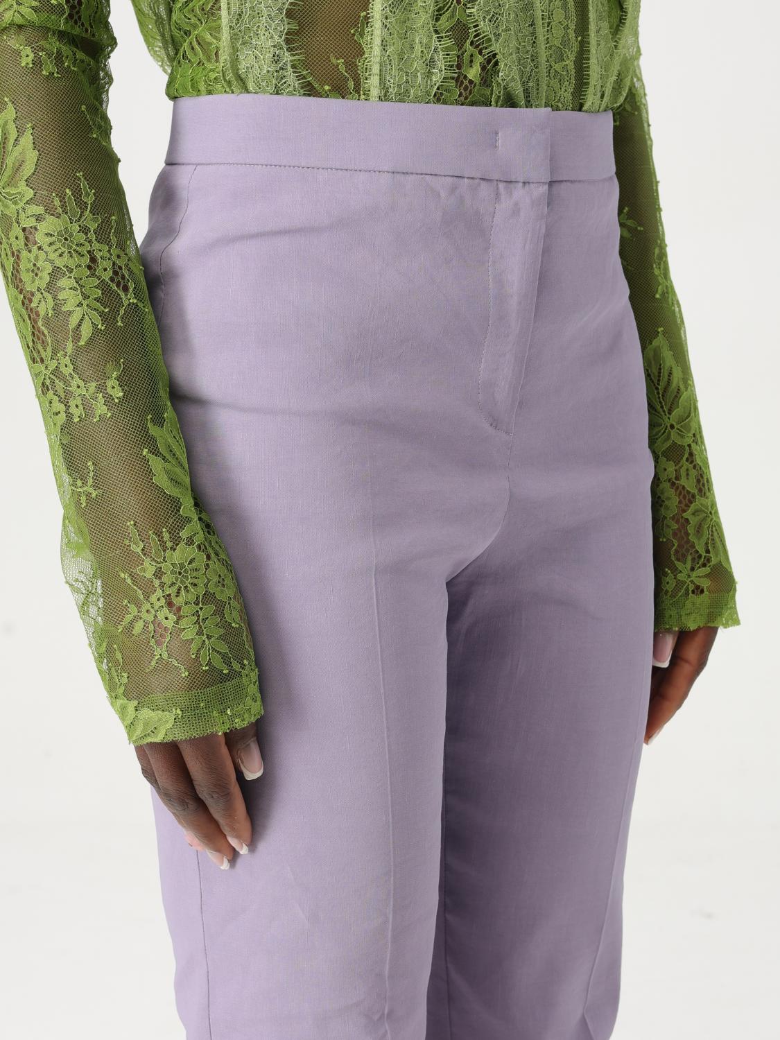 PINKO PANTALONES: Pantalón mujer Pinko, Lila - Img 3