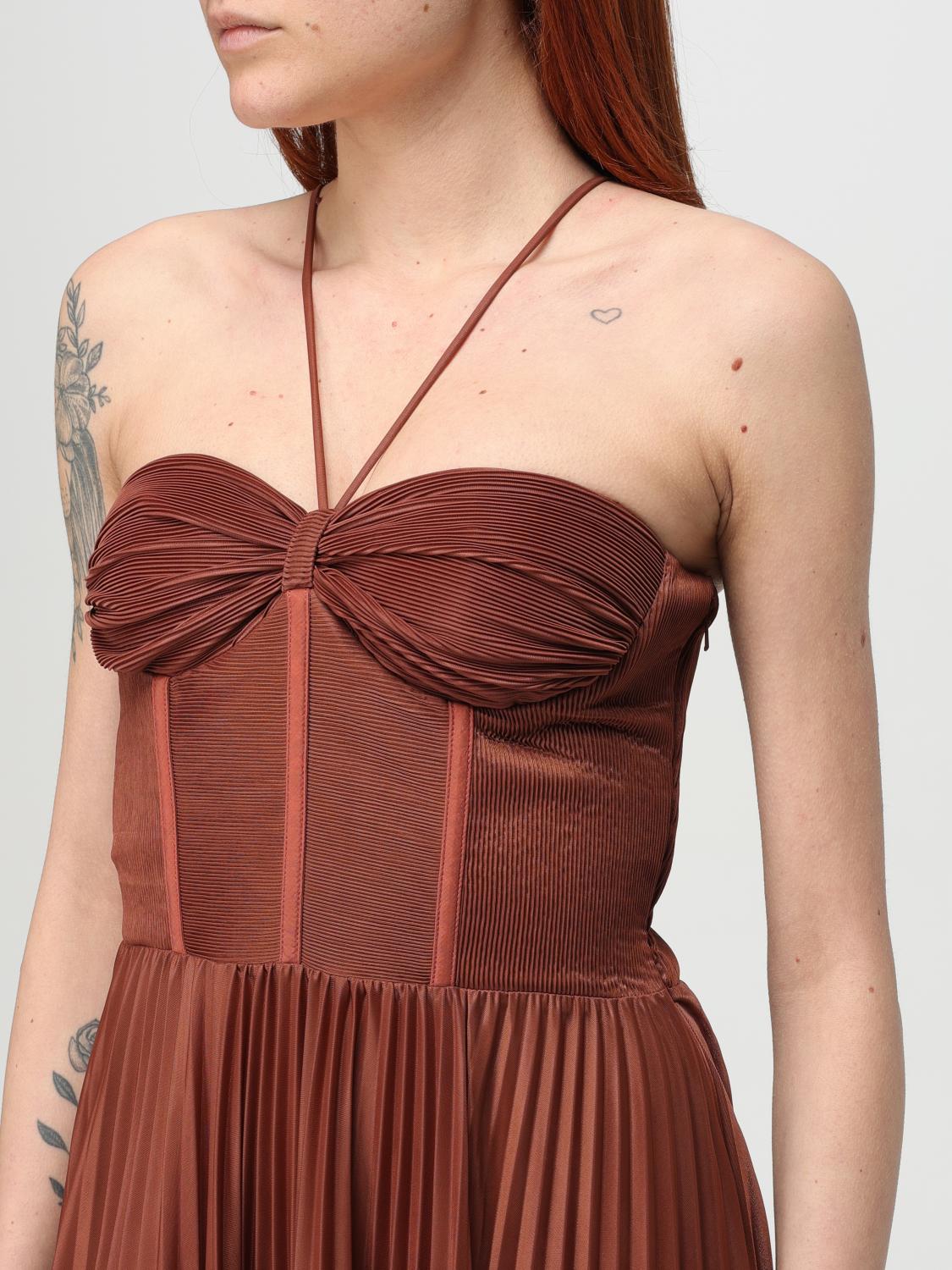 PINKO VESTIDO: Vestido mujer Pinko, Cuero - Img 3