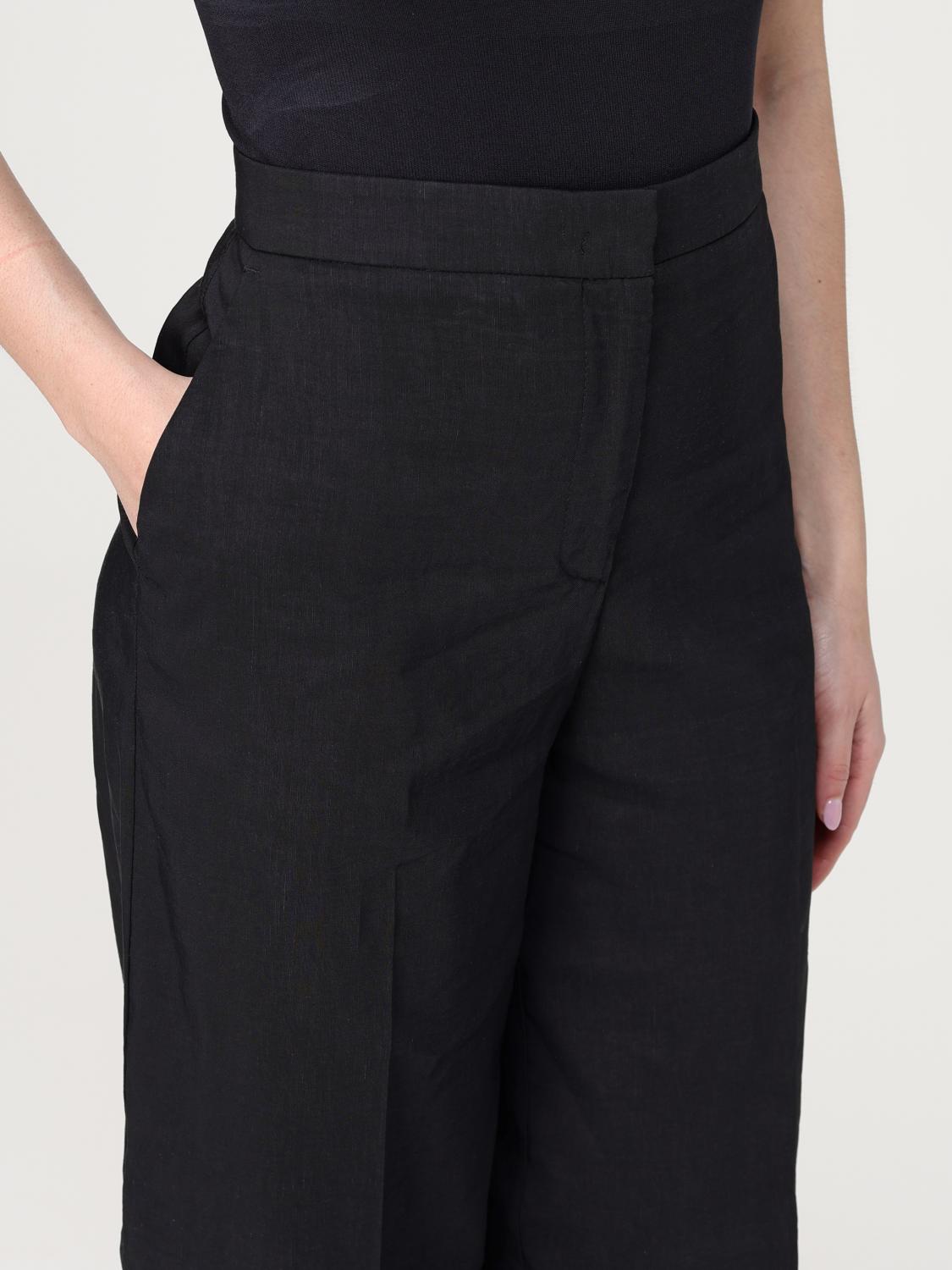 PINKO PANTALONI: Pantalone Pinko in misto lino , Nero - Img 4