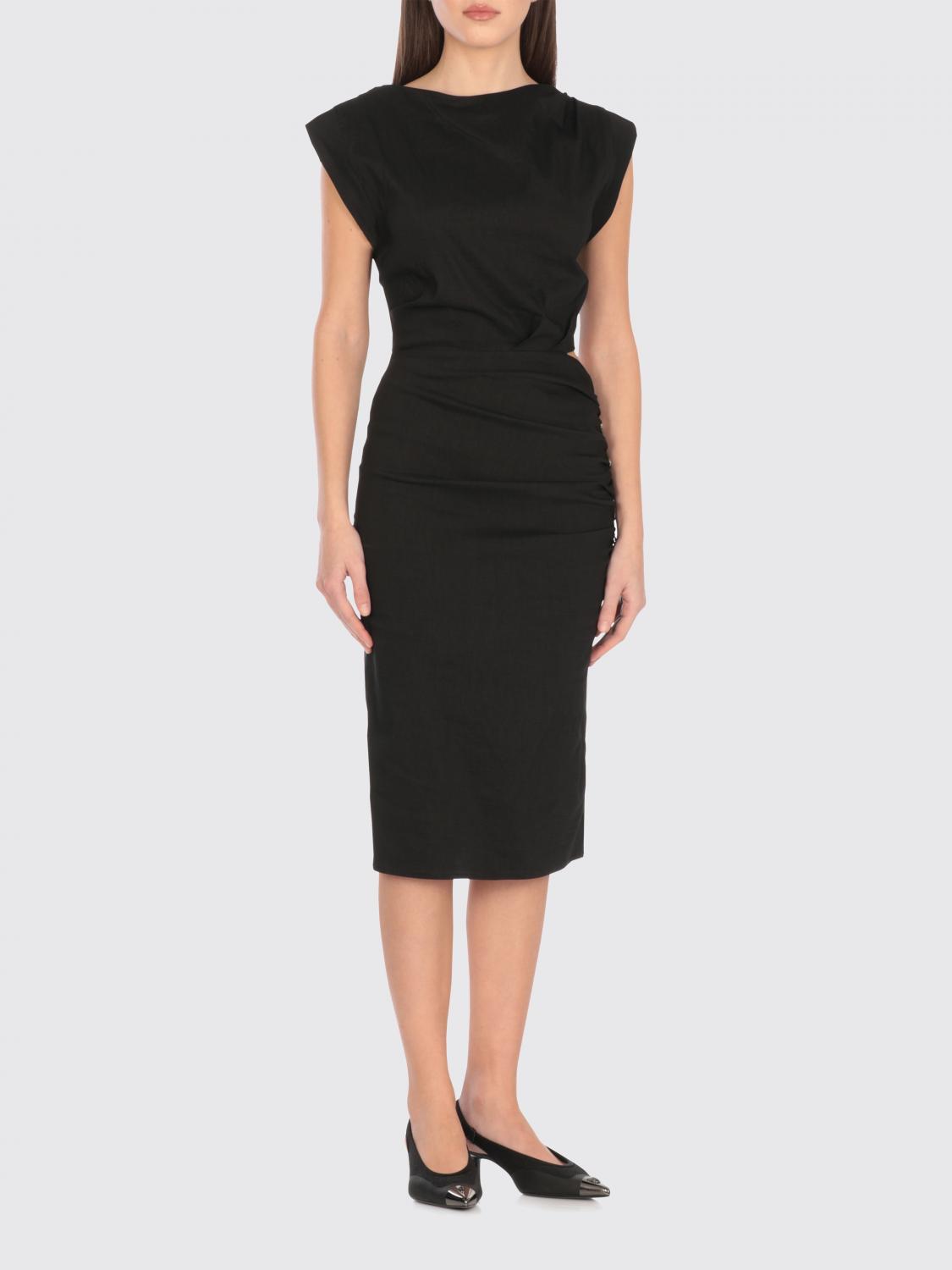 PINKO VESTIDO: Vestido mujer Pinko, Negro - Img 1