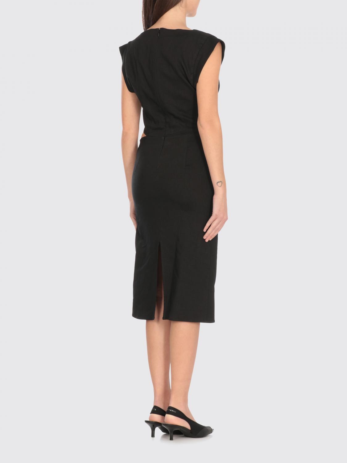 PINKO VESTIDO: Vestido mujer Pinko, Negro - Img 3