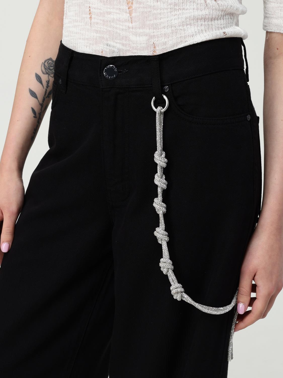 PINKO VAQUEROS: Vaquero mujer Pinko, Negro - Img 3