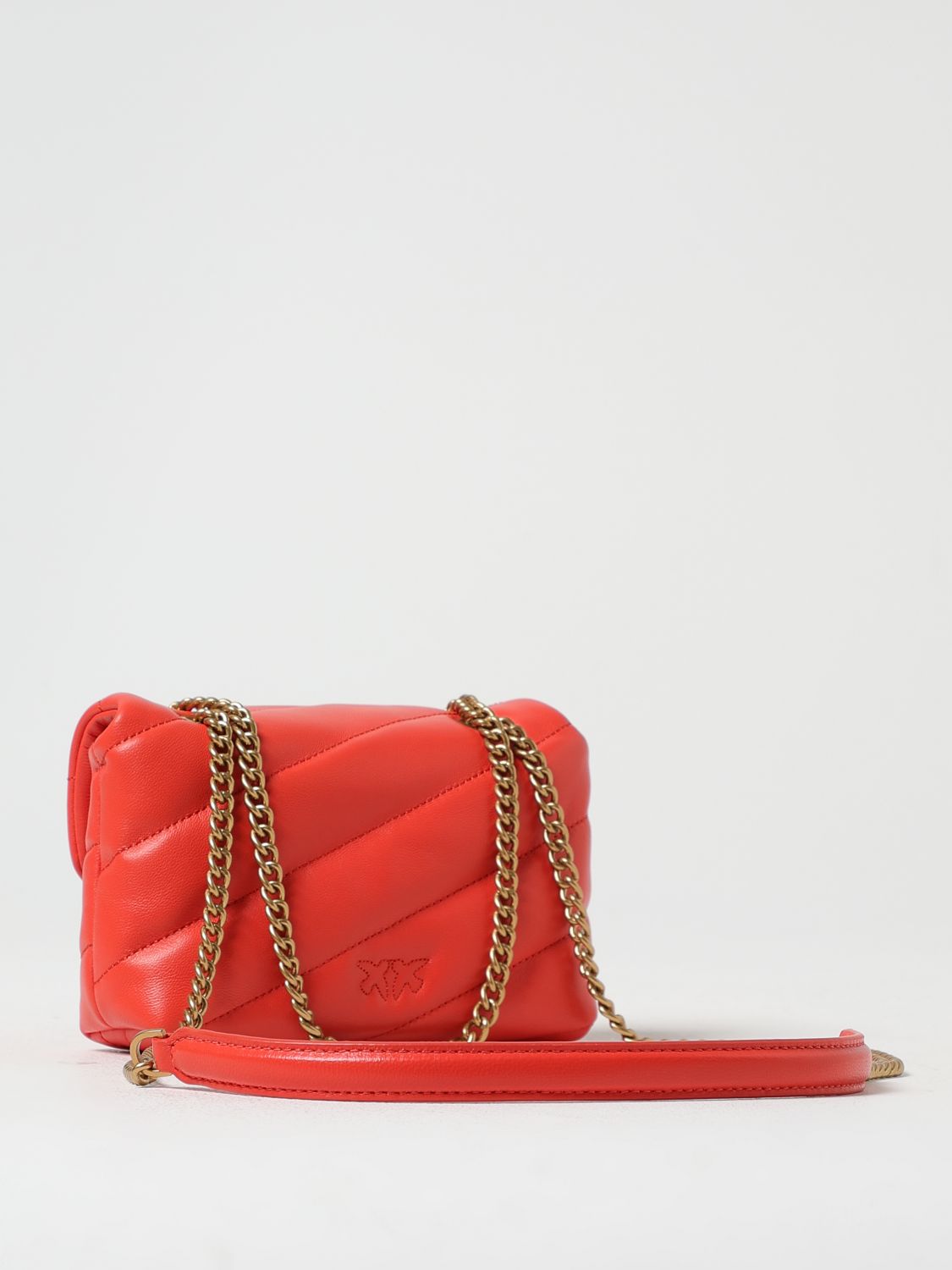 PINKO MINI BAG: Shoulder bag woman Pinko, Orange - Img 2