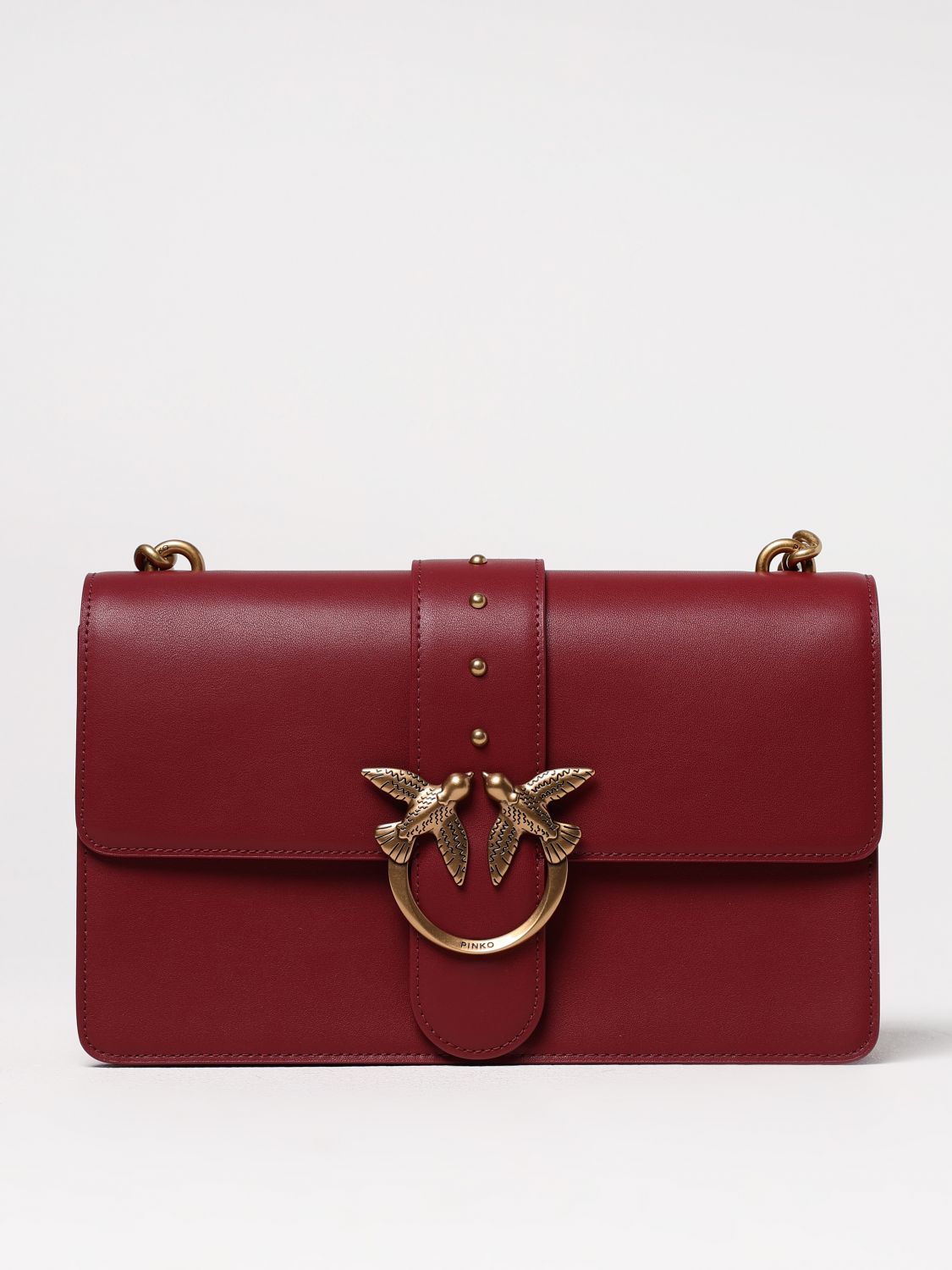 PINKO SHOULDER BAG: Shoulder bag woman Pinko, Red - Img 1