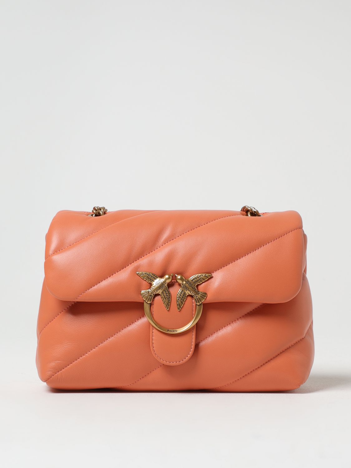 PINKO SHOULDER BAG: Shoulder bag woman Pinko, Orange - Img 1