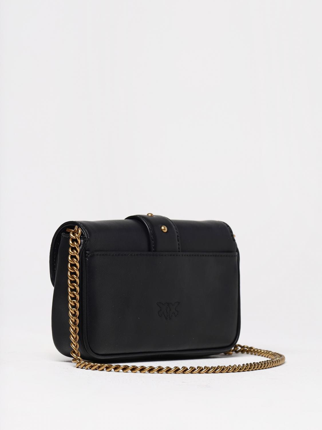 PINKO MINI BAG: Shoulder bag woman Pinko, Black - Img 2