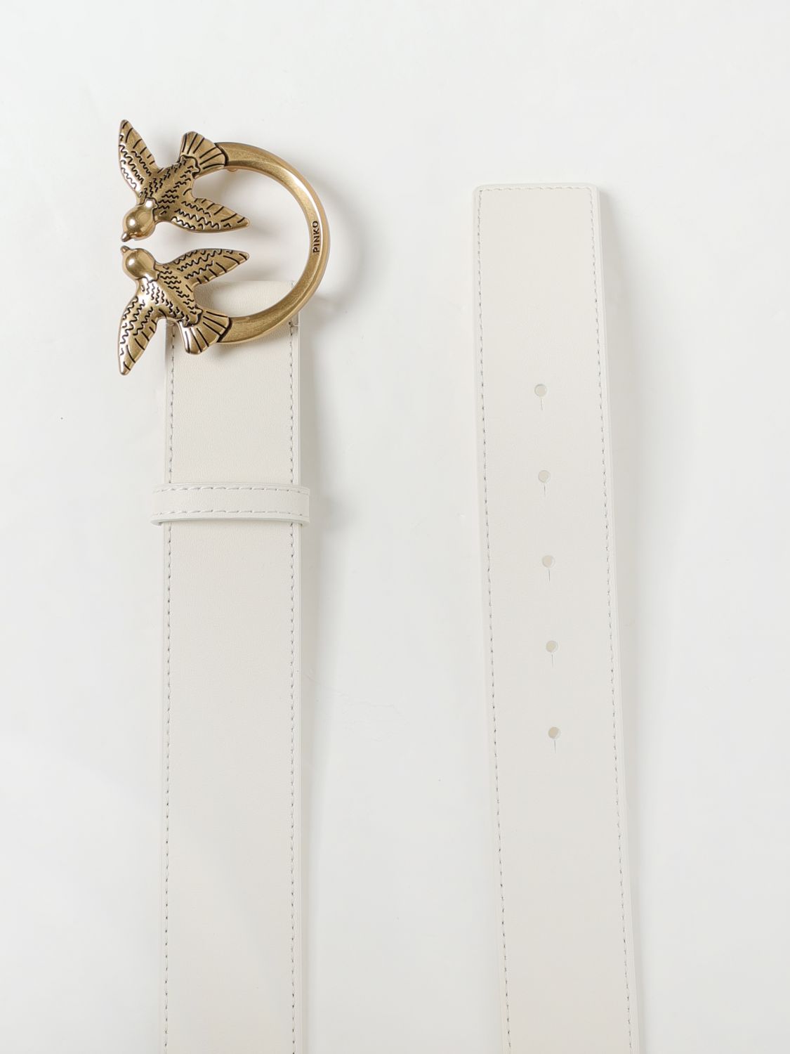 PINKO CEINTURE: Ceinture femme Pinko, Blanc - Img 3