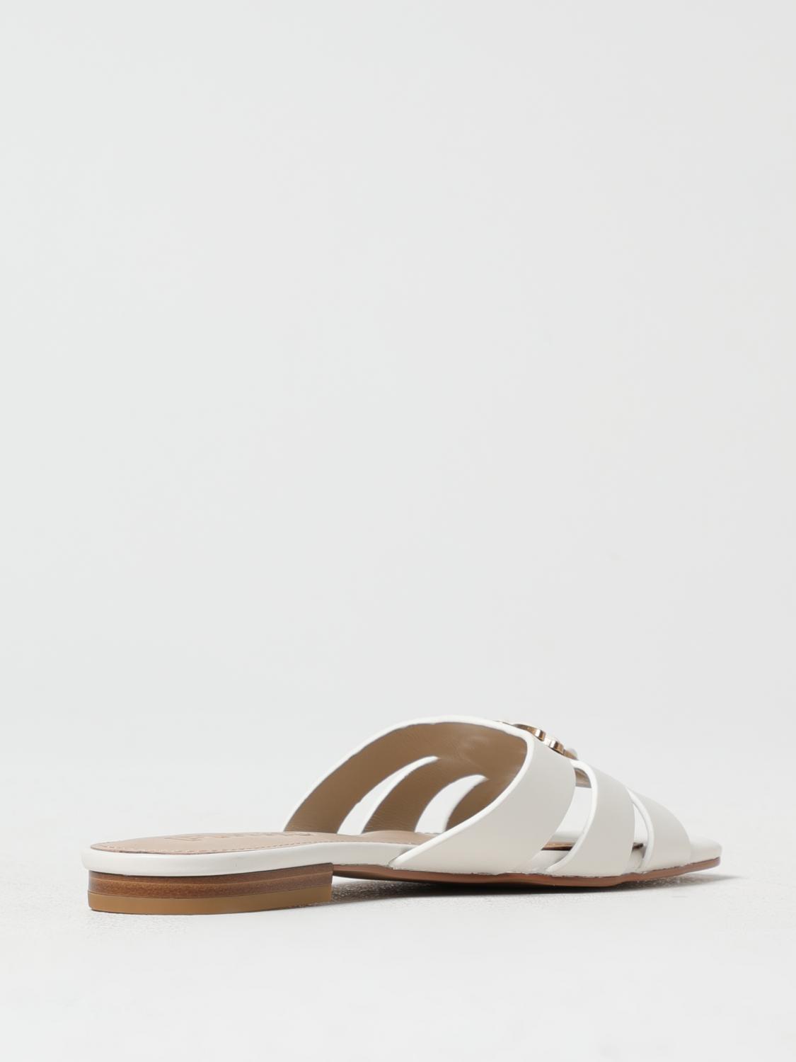 PINKO FLAT SANDALS: Shoes woman Pinko, White - Img 3