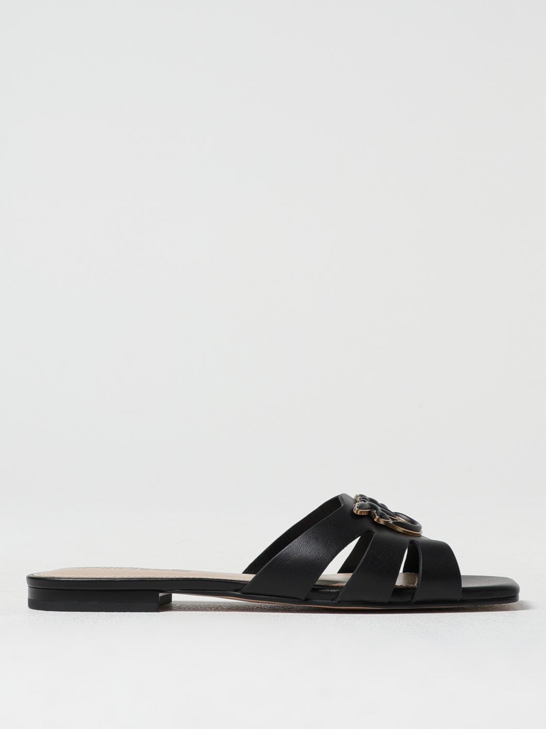 PINKO FLAT SANDALS: Shoes woman Pinko, Black - Img 1