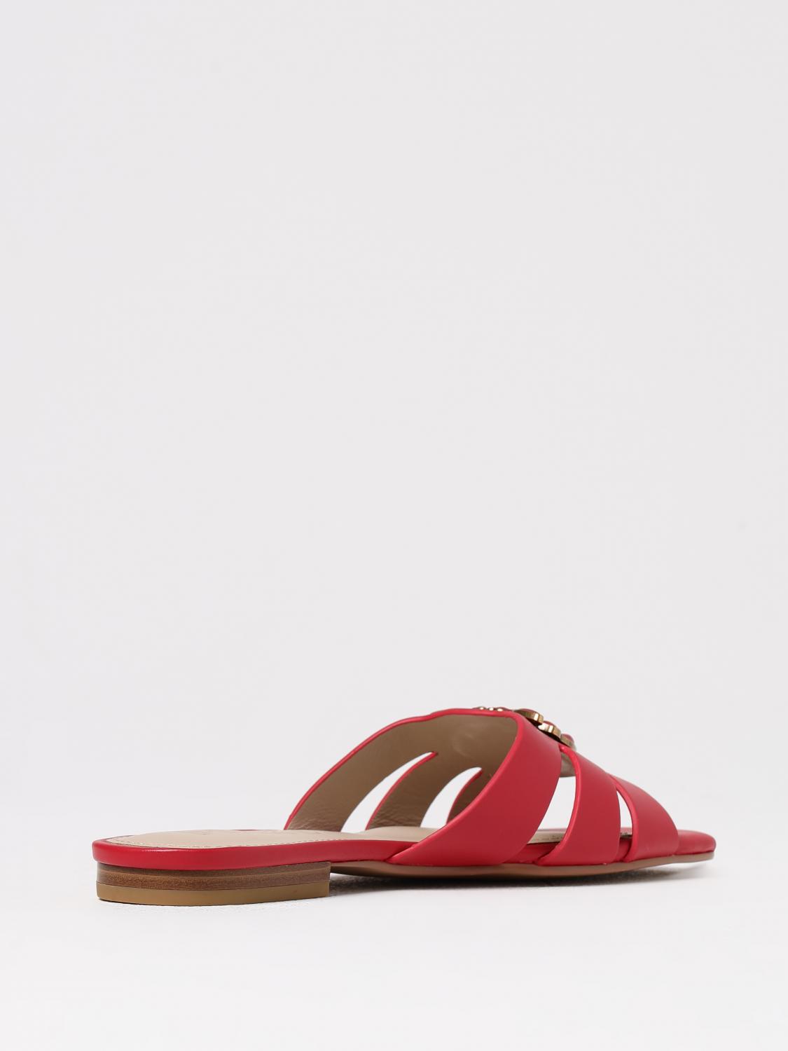 PINKO FLAT SANDALS: Shoes woman Pinko, Red - Img 3