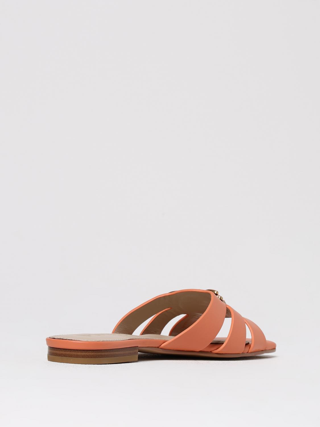 PINKO FLAT SANDALS: Shoes woman Pinko, Brown - Img 3