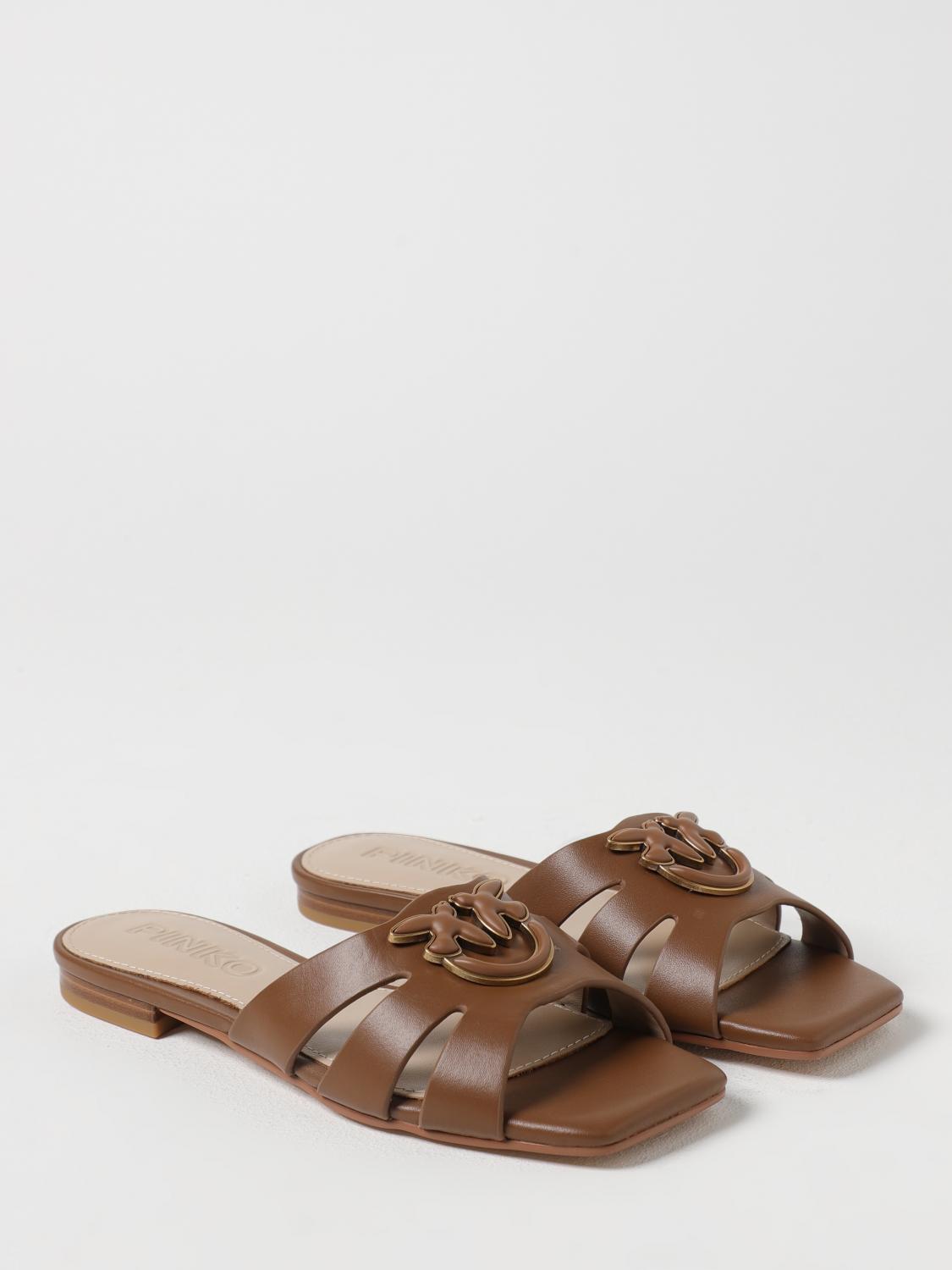 PINKO FLAT SANDALS: Shoes woman Pinko, Dark - Img 2