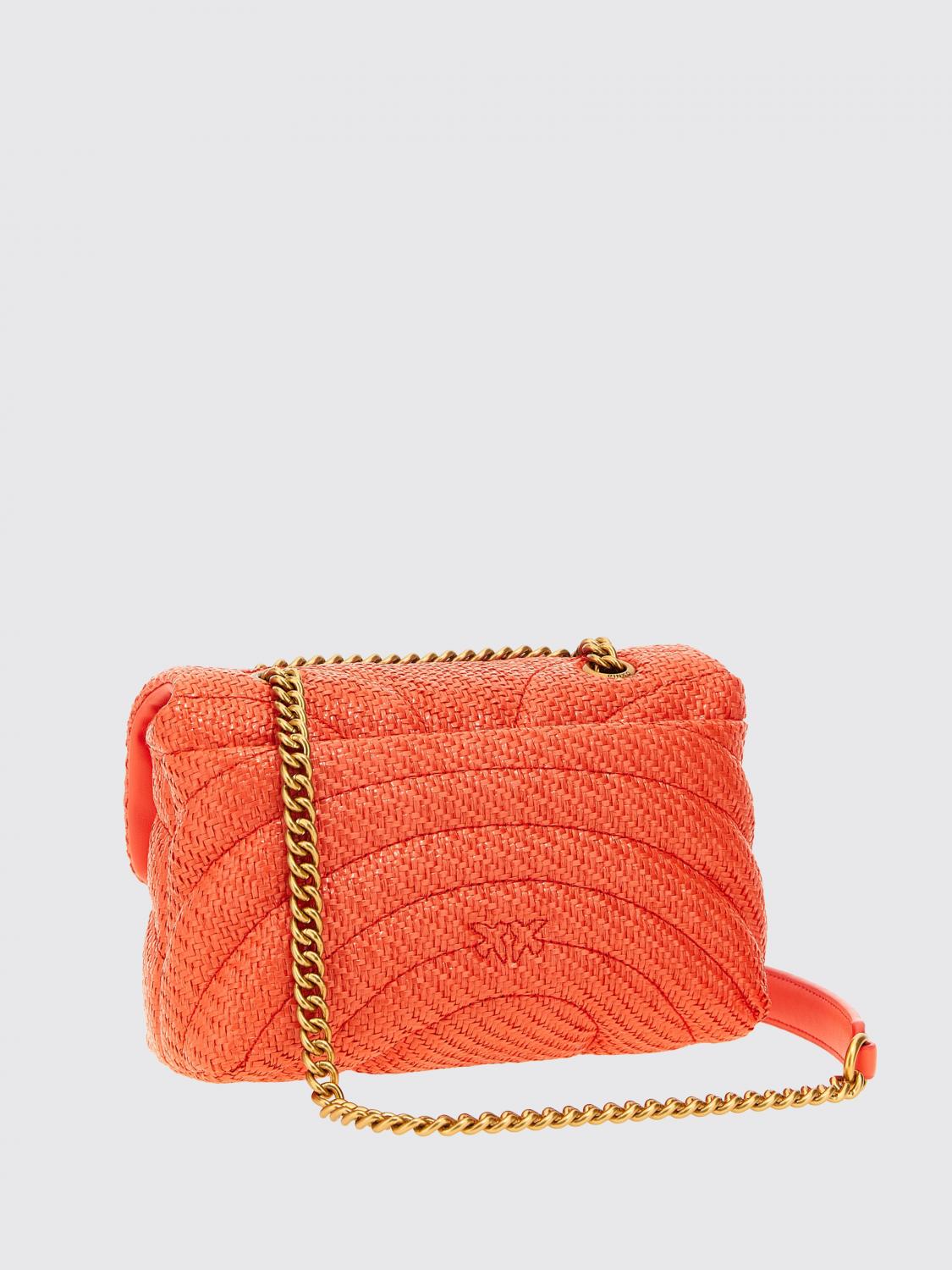 PINKO BANDOLERA: Bolso de hombro mujer Pinko, Naranja - Img 2
