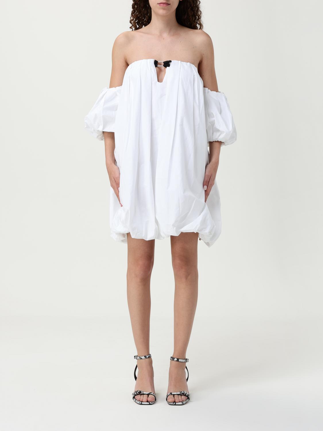 PINKO ABITO: Abito Pinko in cotone , Bianco - Img 1