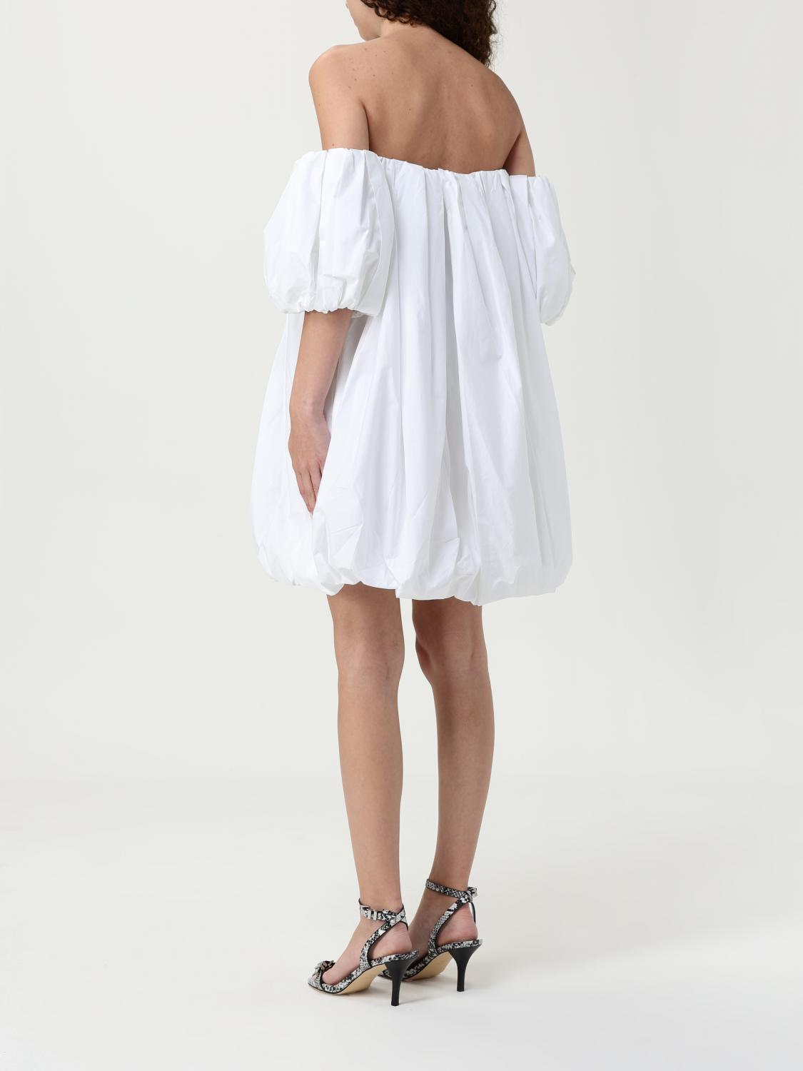 PINKO ABITO: Abito Pinko in cotone , Bianco - Img 2