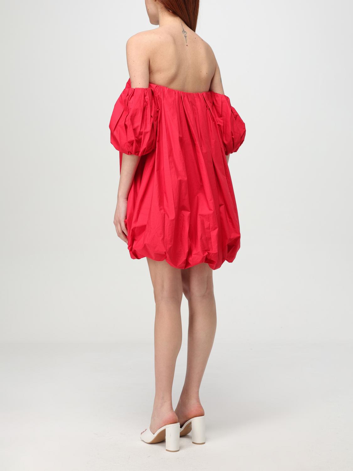 PINKO ABITO: Abito Pinko in cotone , Rosso - Img 2