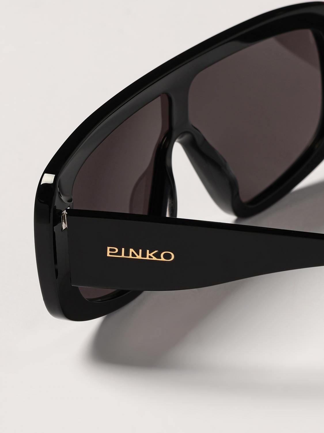 PINKO СОЛНЦЕЗАЩИТНЫЕ ОЧКИ: Солнцезащитные очки Женское Pinko, Черный - Img 5