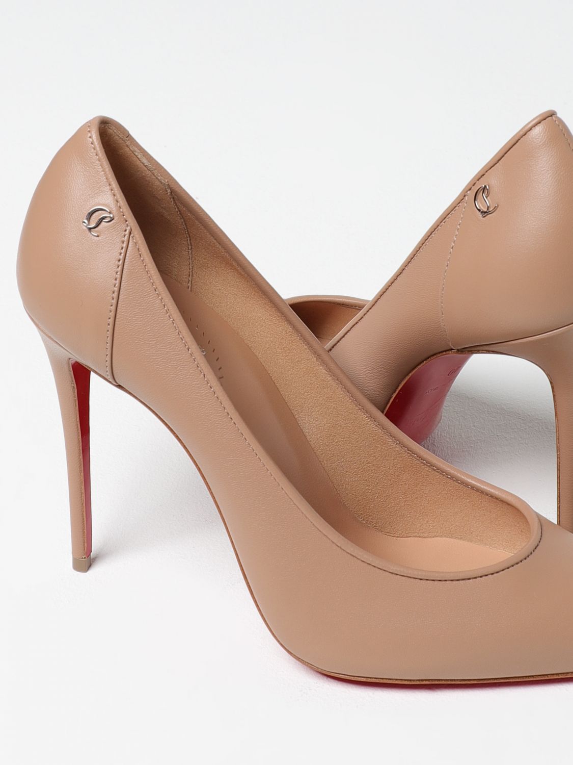 CHRISTIAN LOUBOUTIN ESCARPINS: Chaussures femme Christian Louboutin, Poudre - Img 4